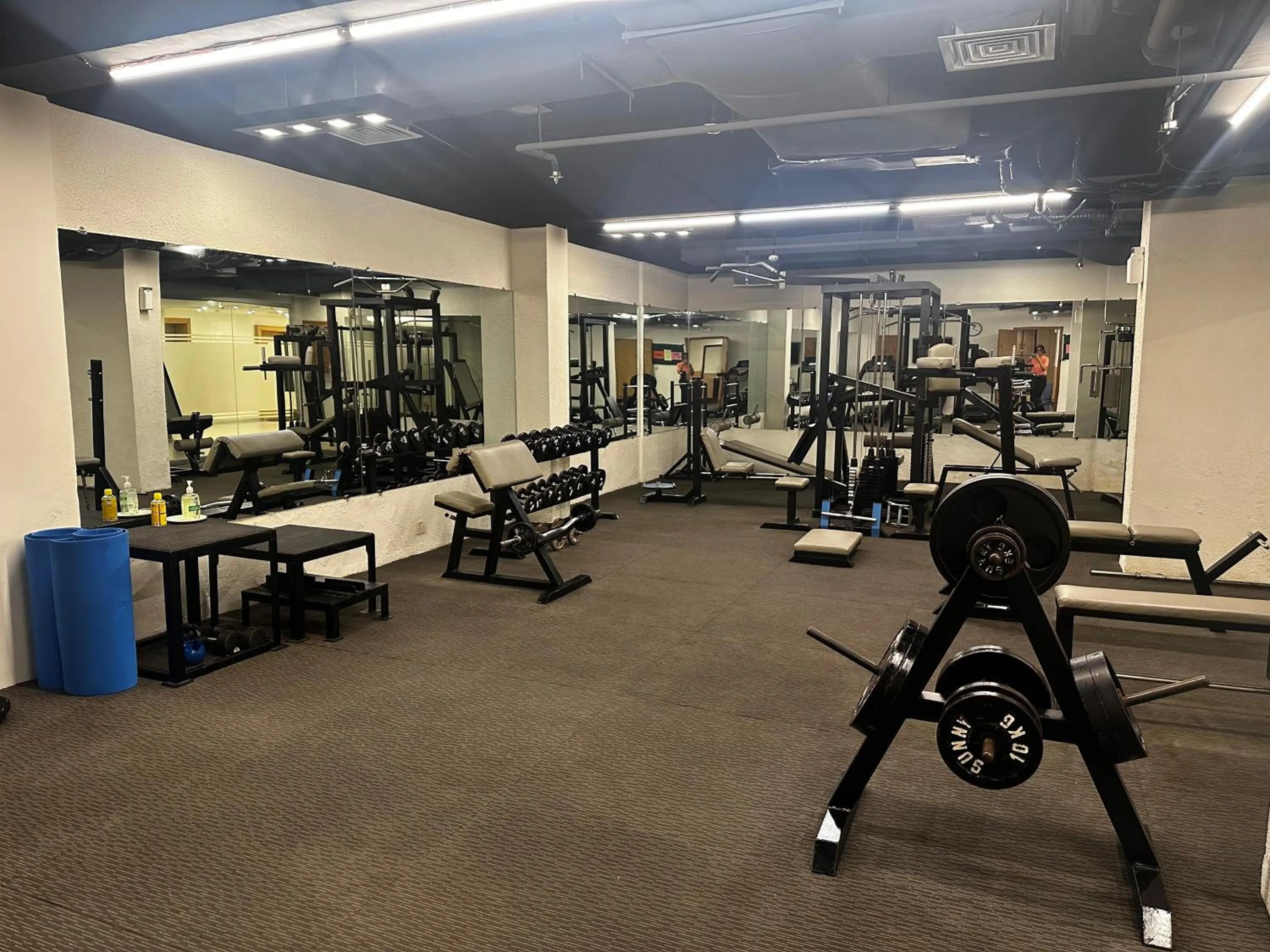 Fitness centre/facilities in Hotel Margala