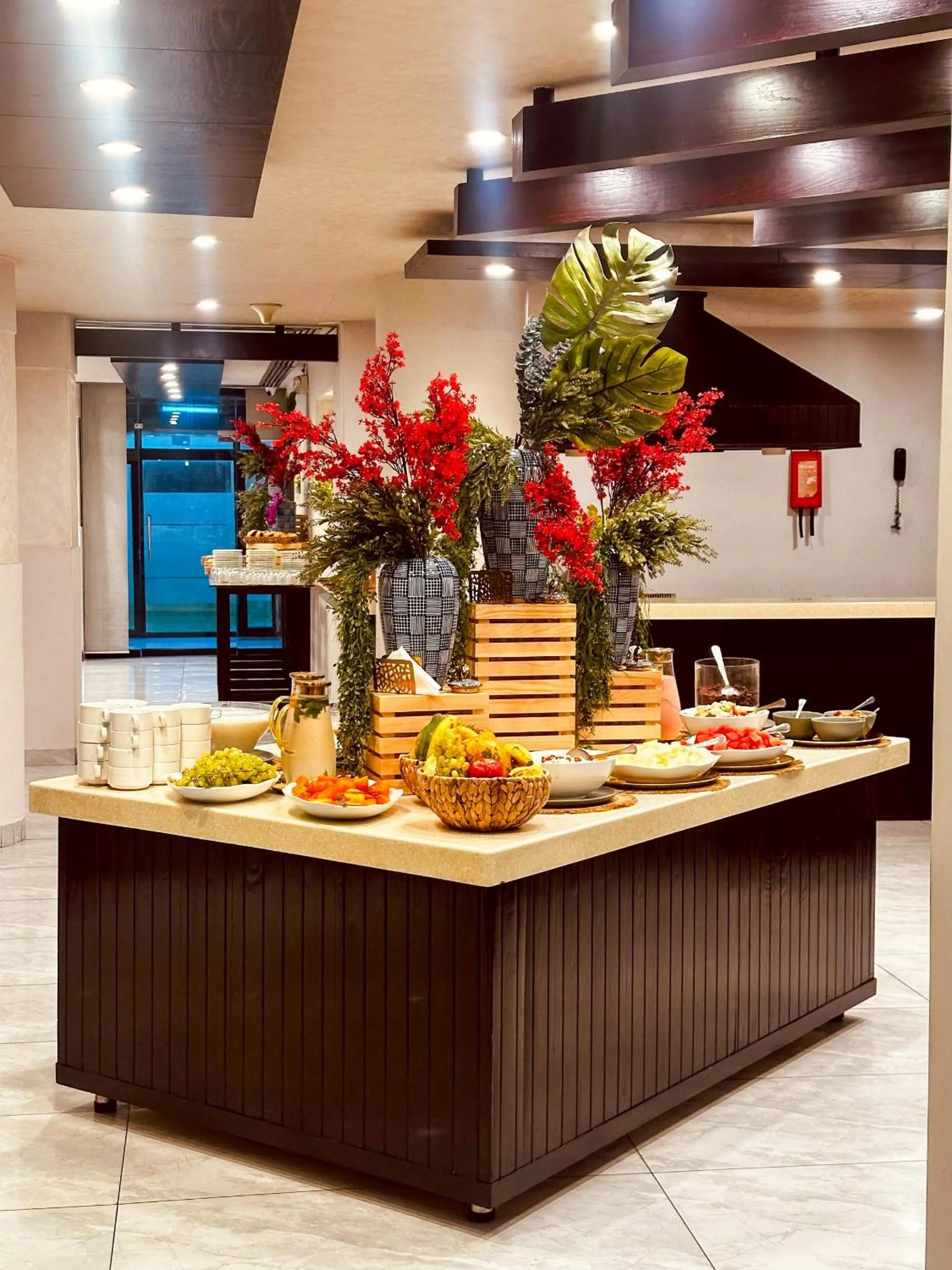 Buffet breakfast in Hotel Margala