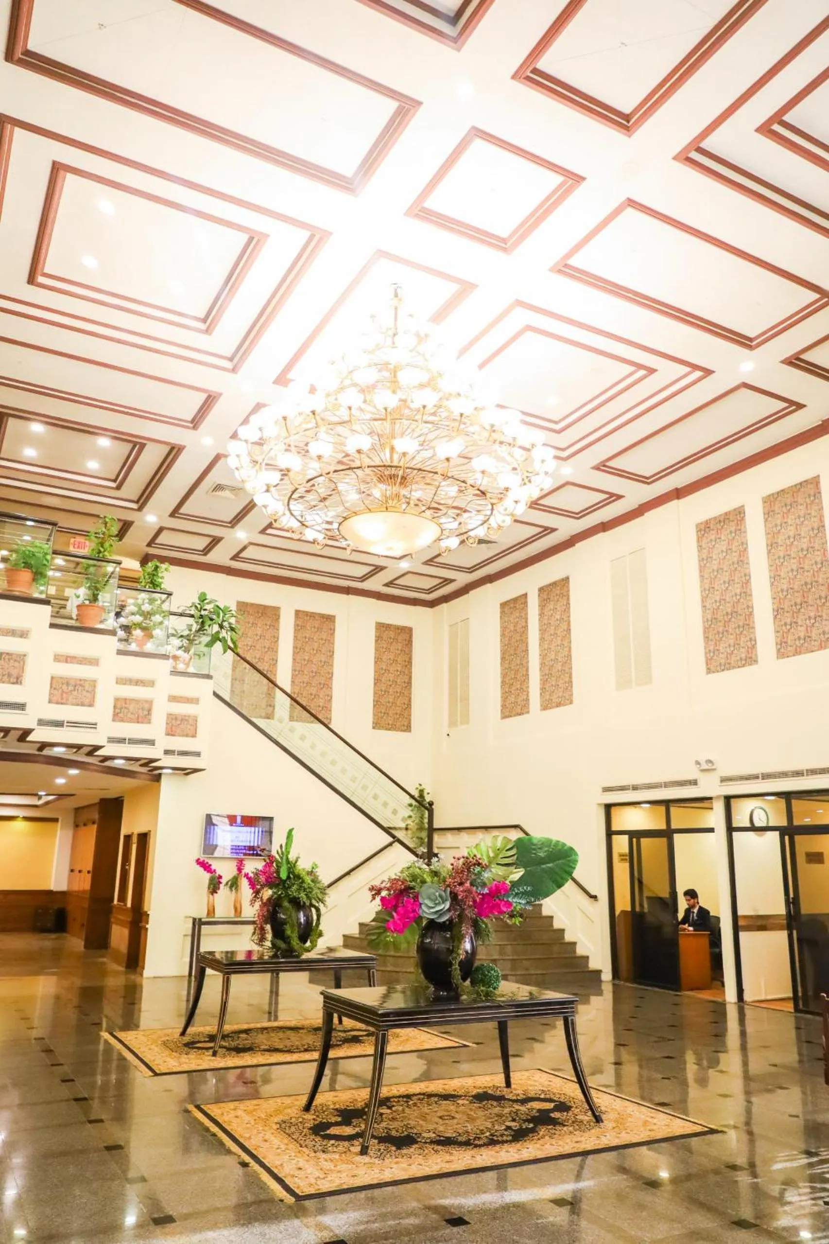 Lobby or reception in Hotel Margala