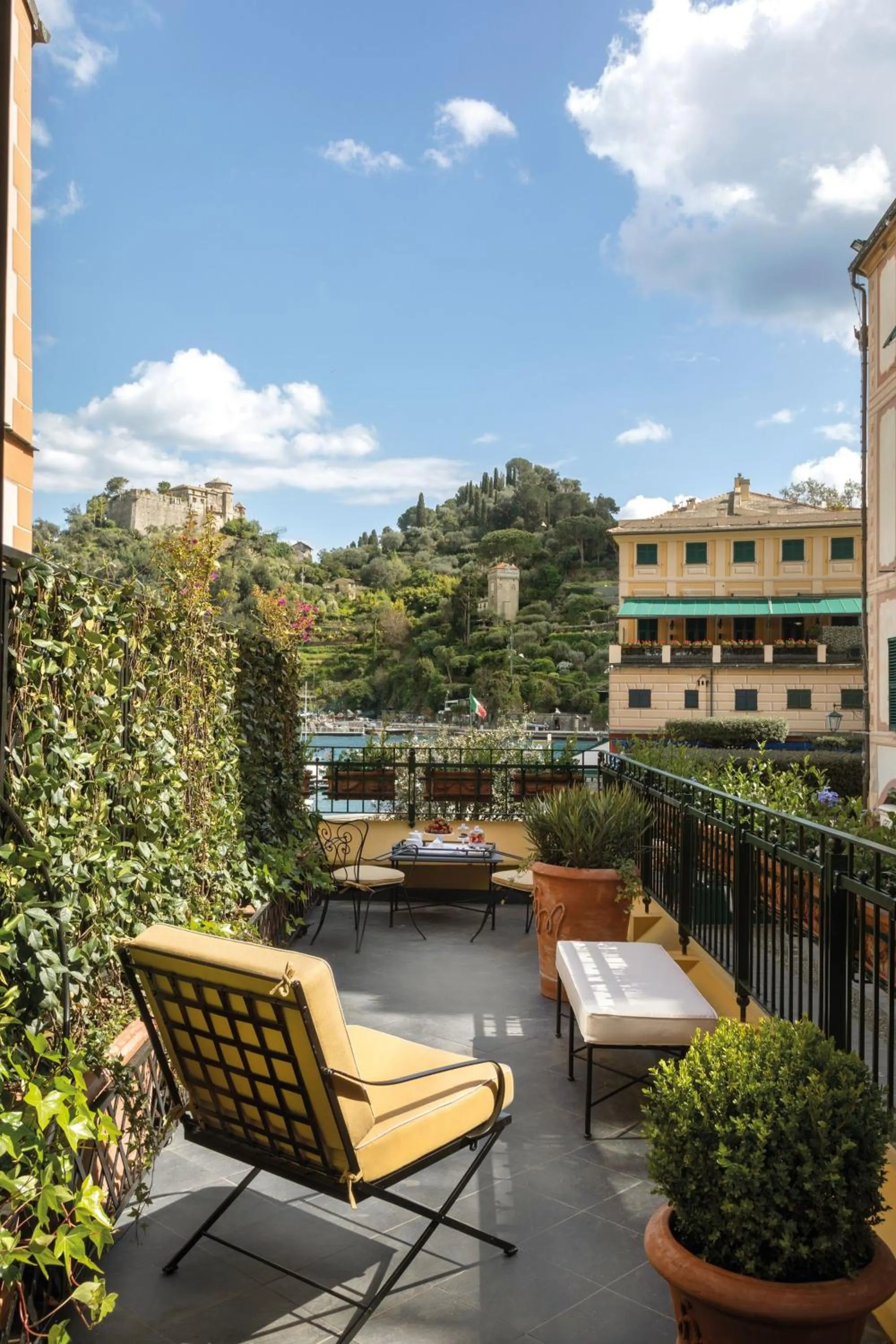 Balcony/Terrace in Splendido Mare, A Belmond Hotel, Portofino