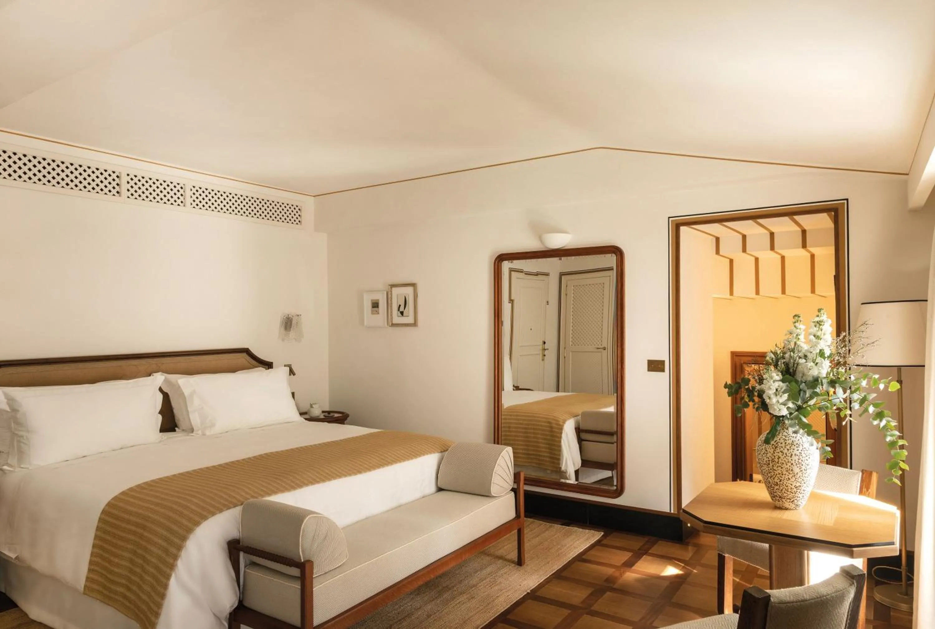 Bedroom, Bed in Splendido Mare, A Belmond Hotel, Portofino