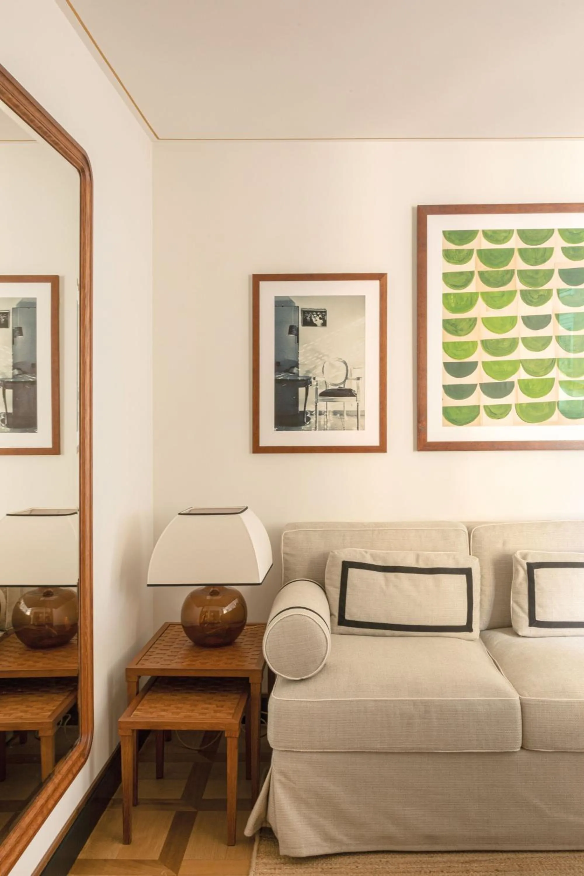 Living room, Bed in Splendido Mare, A Belmond Hotel, Portofino