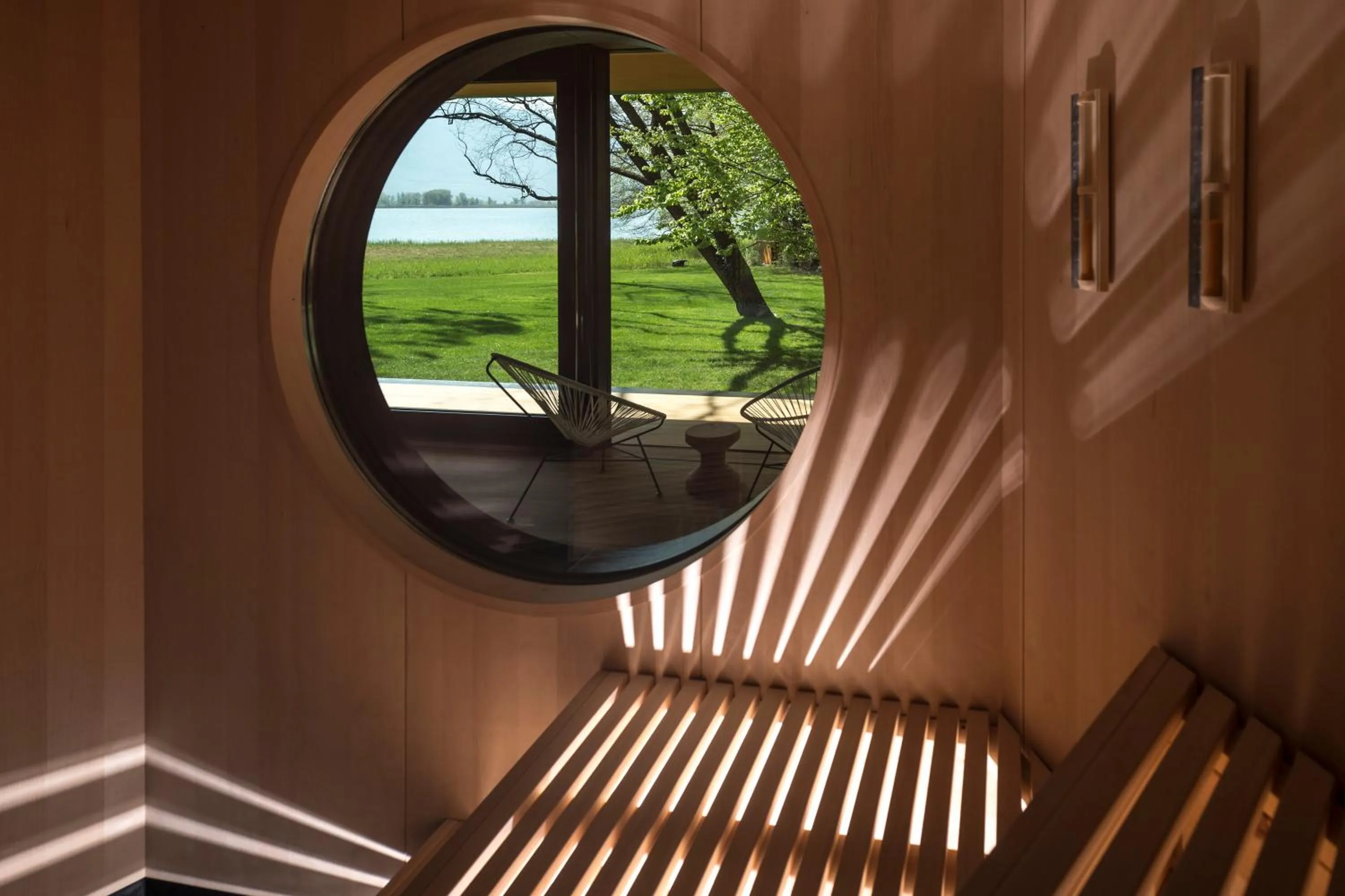 Sauna in Seehotel Ambach