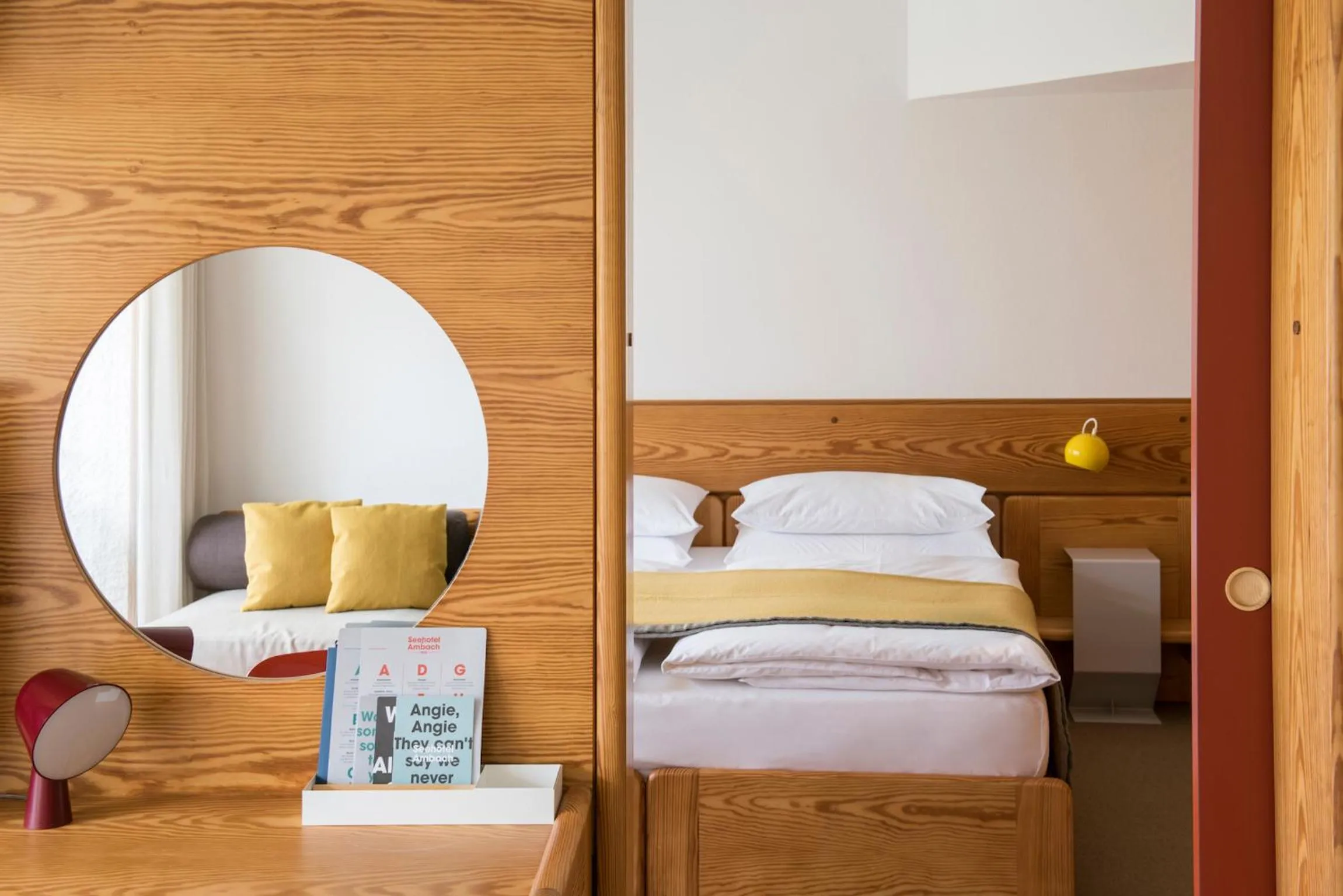 Photo of the whole room, Bed in Seehotel Ambach