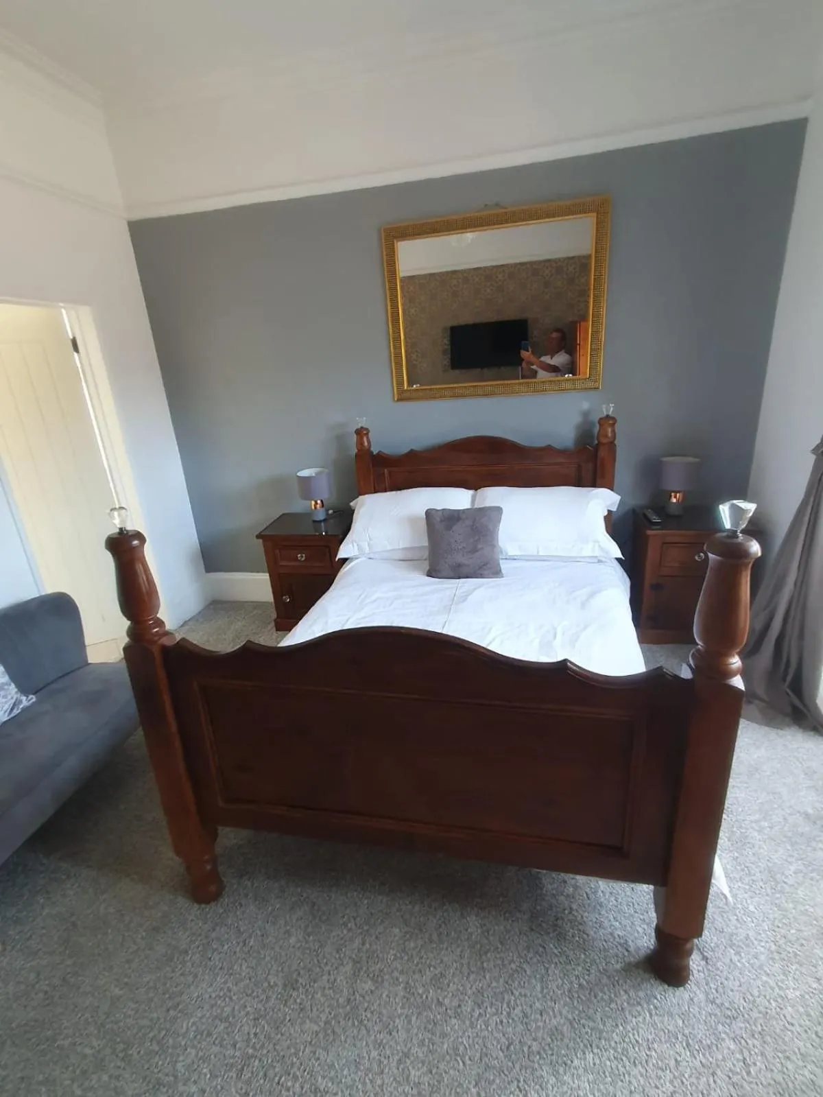 Bedroom in The Darnley Hotel