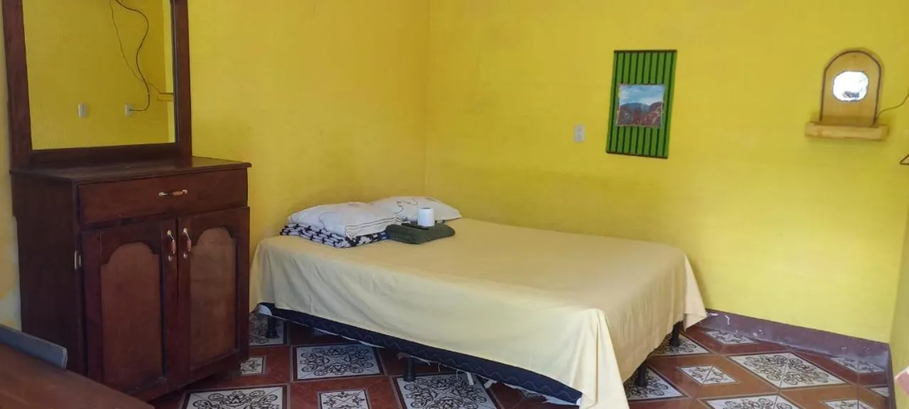 Bedroom, Bed in Hotel y Restaurante Playa Linda