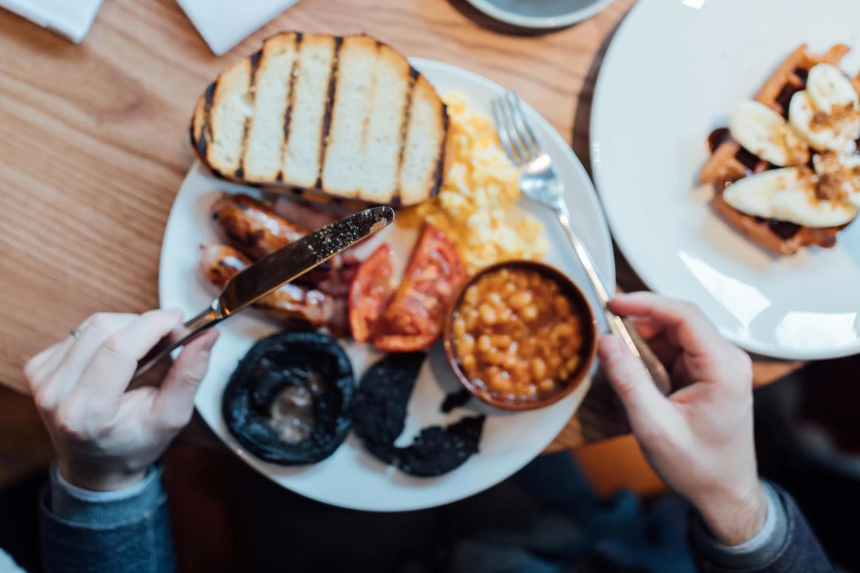 Food close-up in Banyers House
