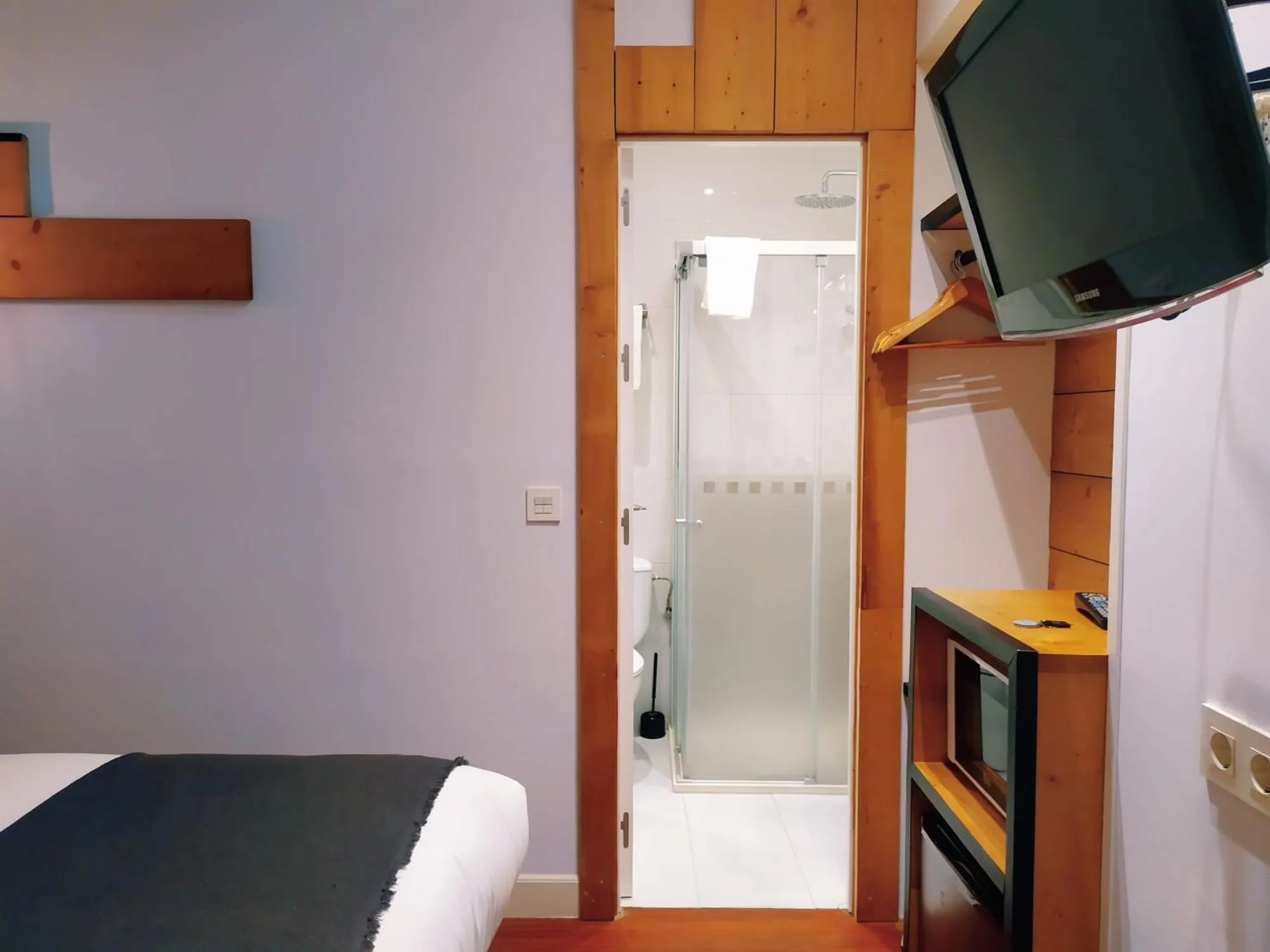 Decorative detail, Bed in Pensión La Perla