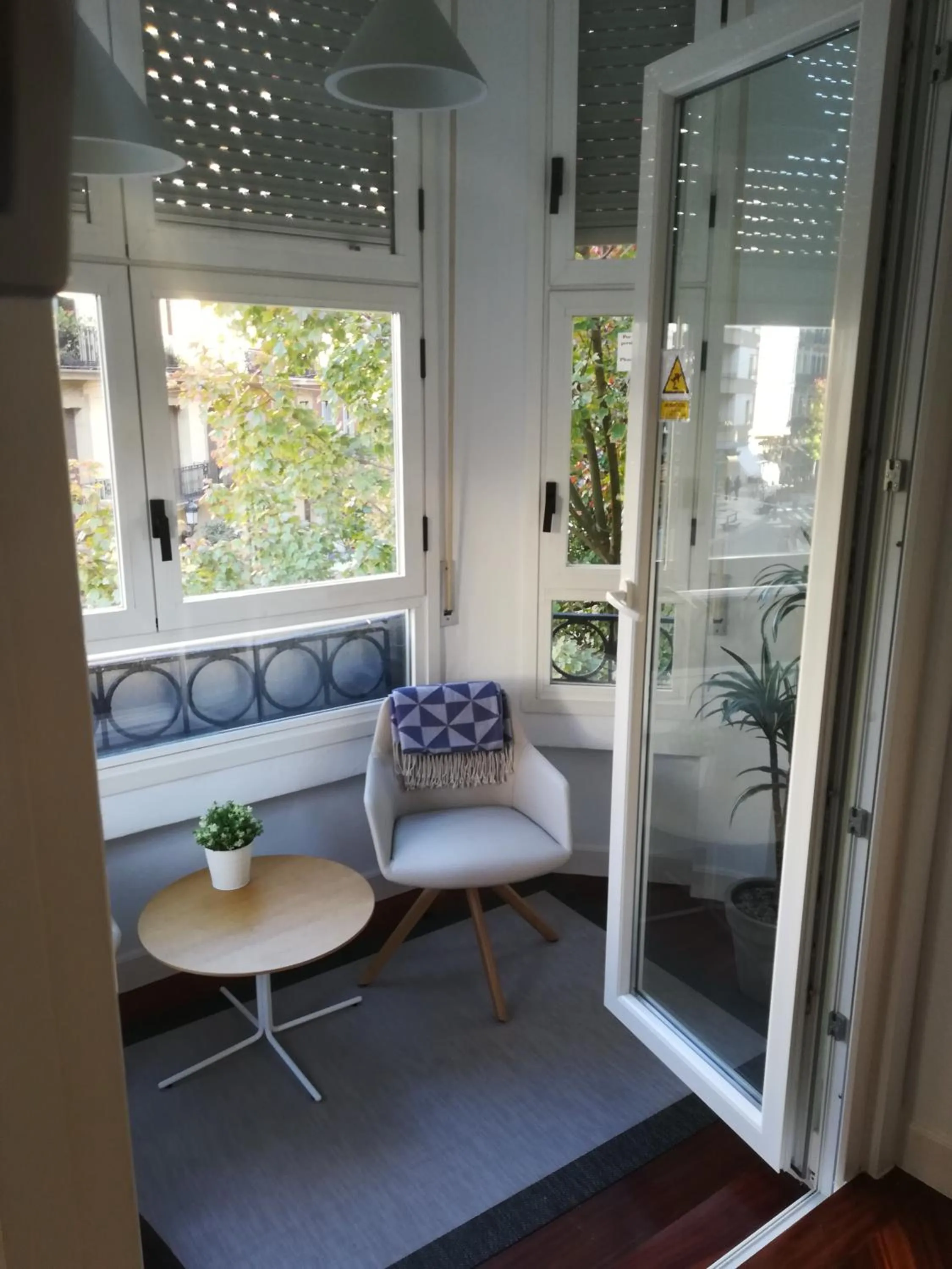 Balcony/Terrace in Pensión La Perla