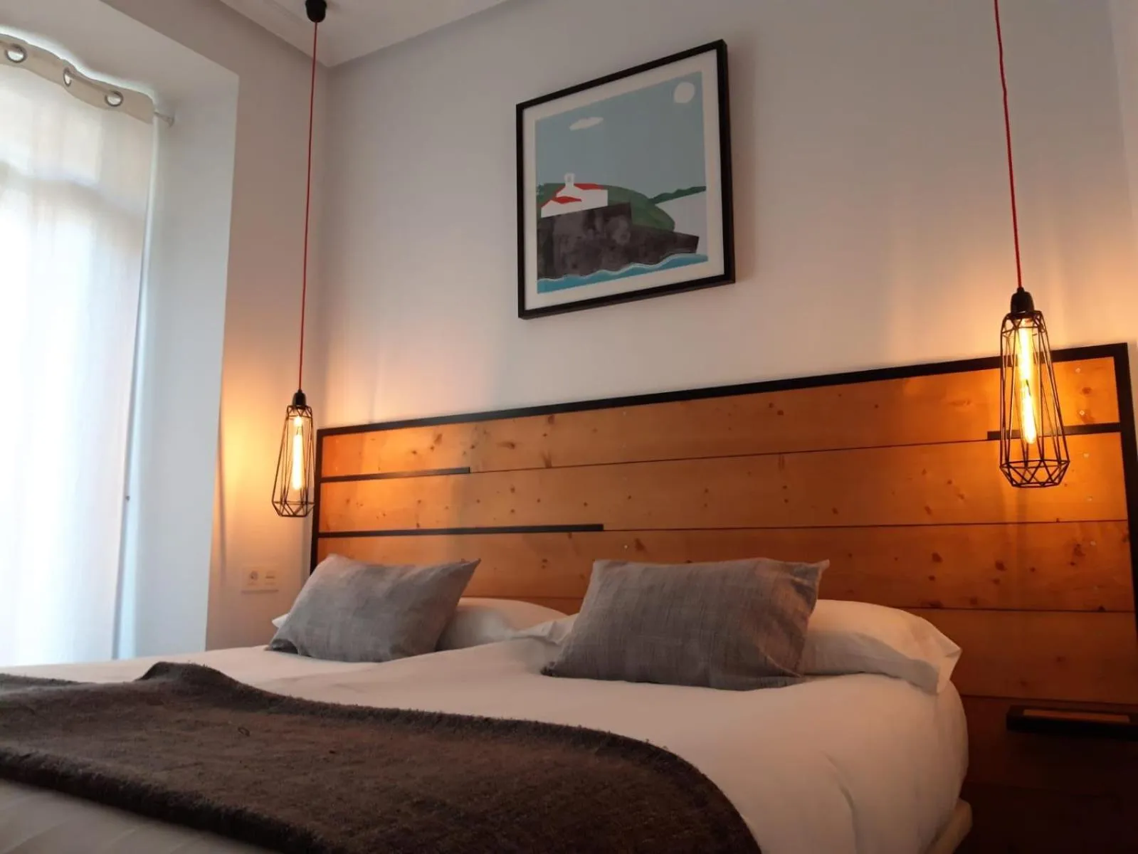 Bedroom, Bed in Pensión La Perla