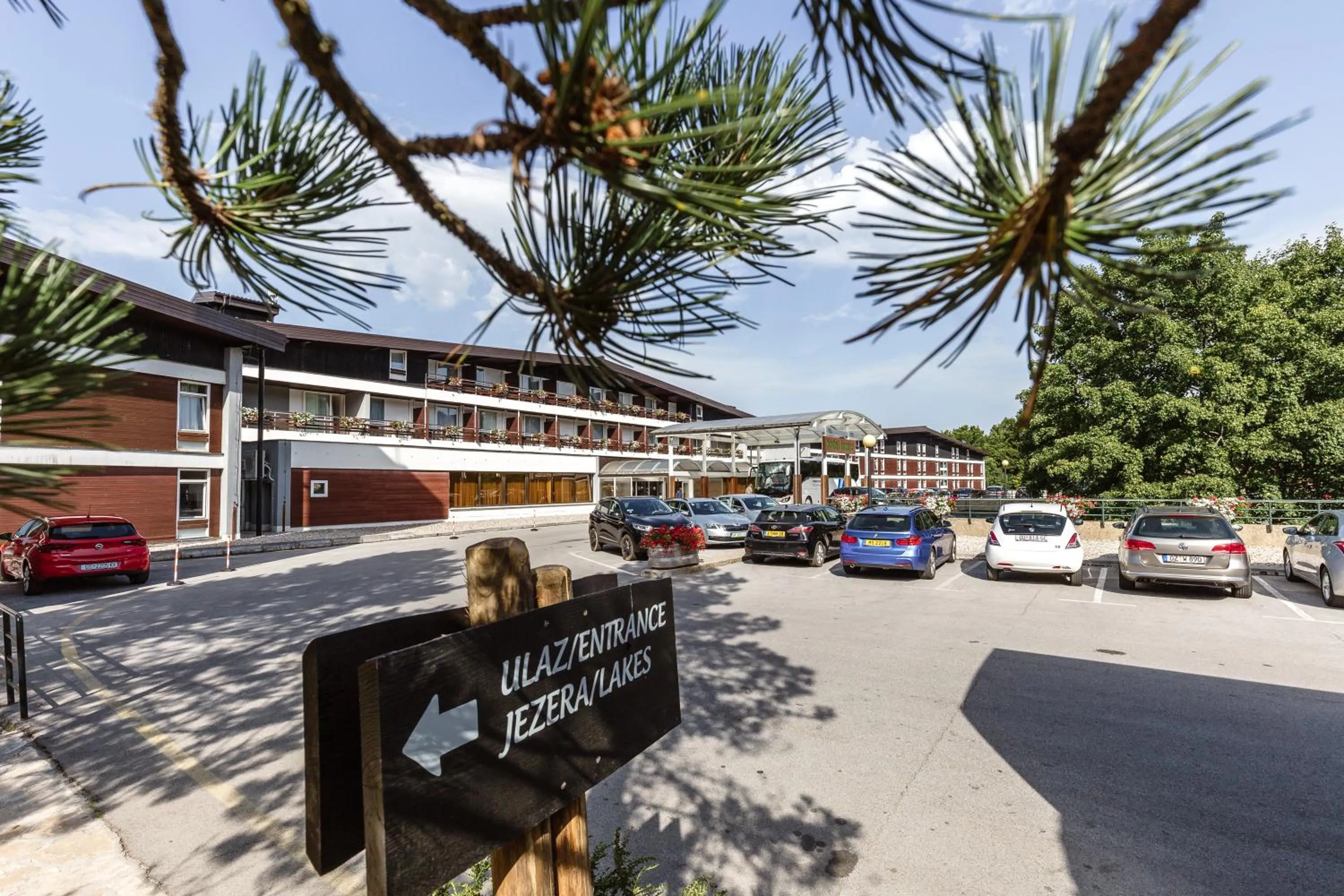 Street view in Hotel Jezero - Plitvice Lakes National Park