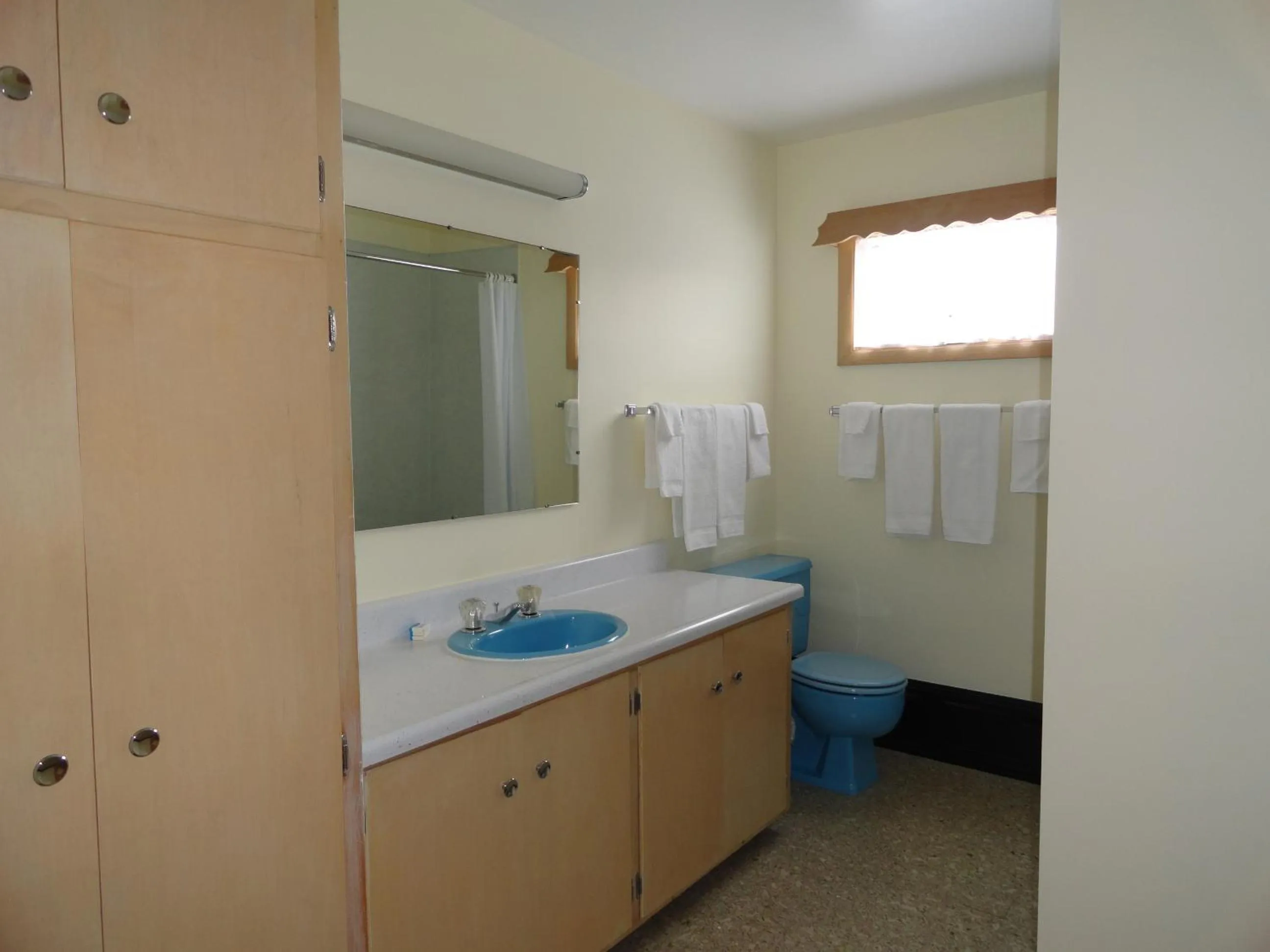 Bathroom in Cedars Motel