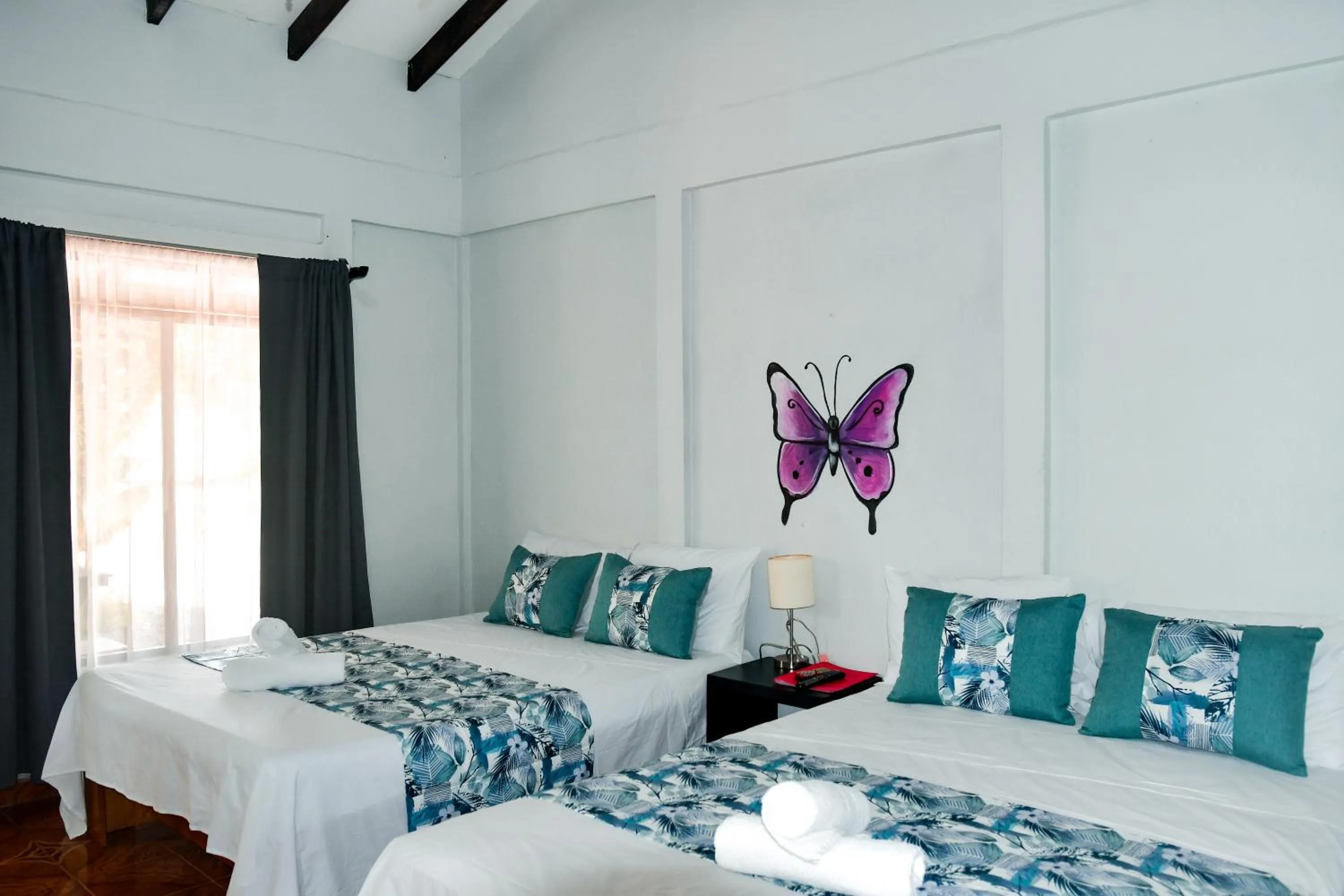 Bed in Cabinas Bahía Uvita - Marino Ballena National Park Lodge