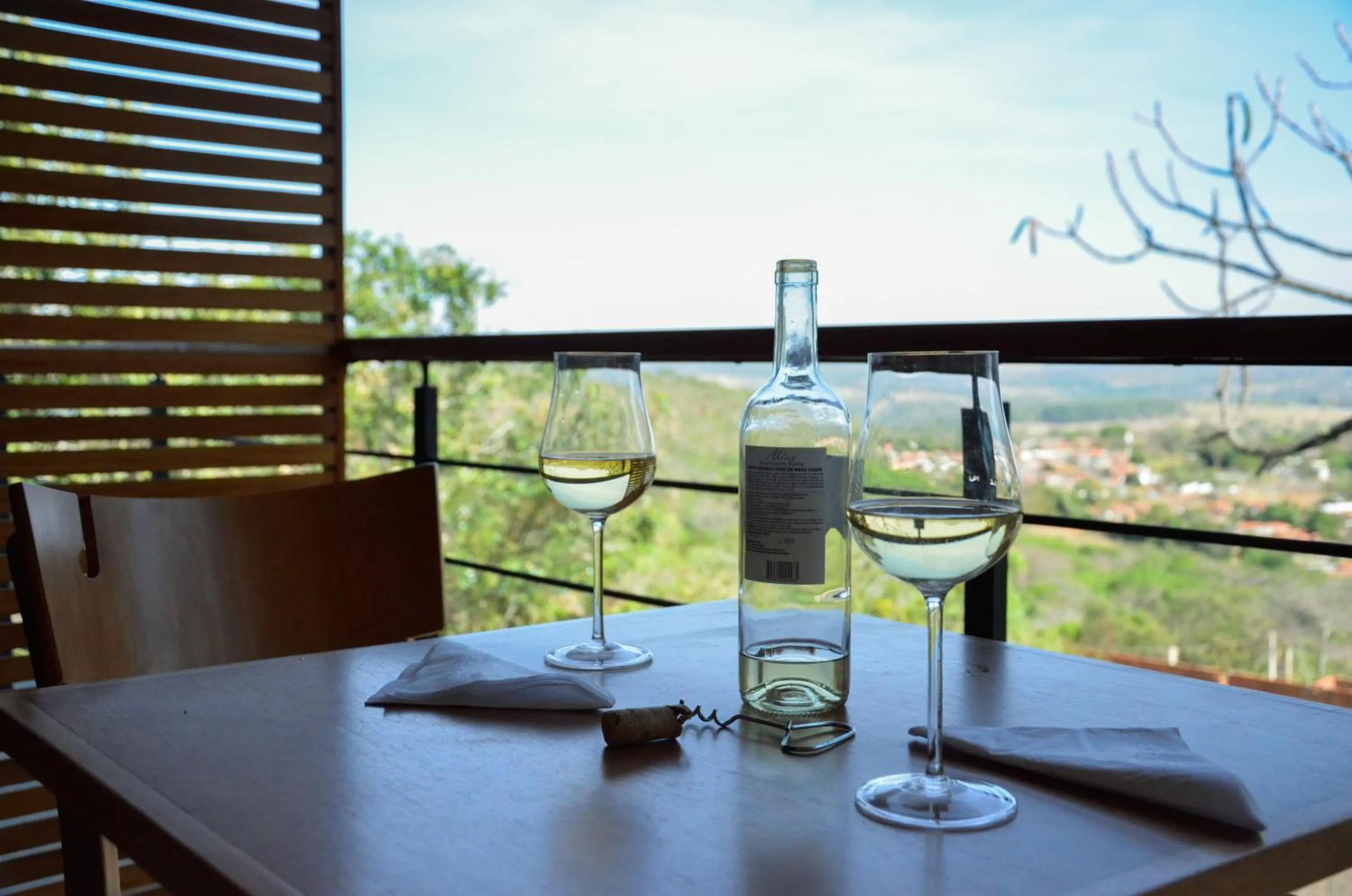 Balcony/Terrace in Serra do Juá Pousada de Campo
