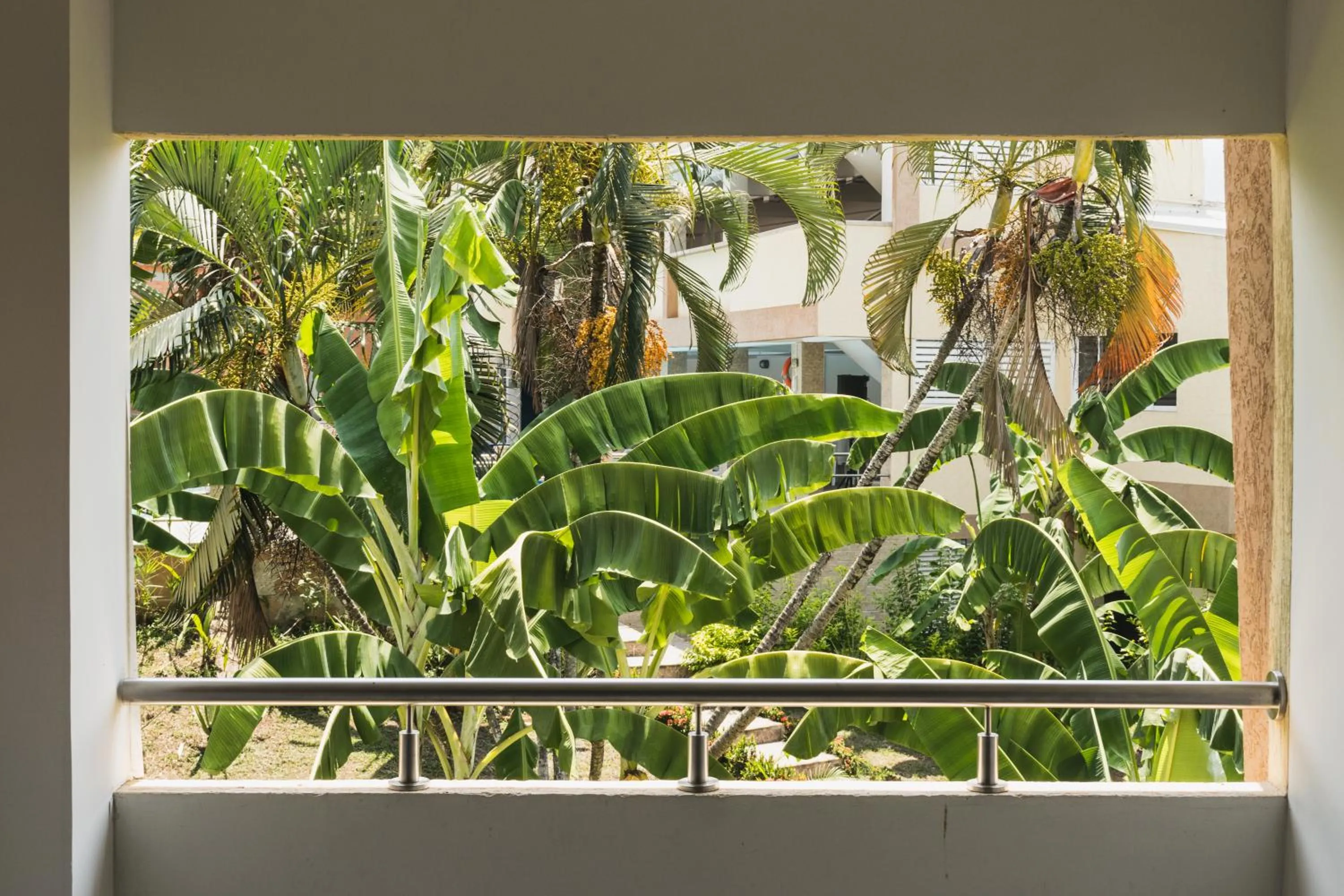 Patio in Hotel Manantial