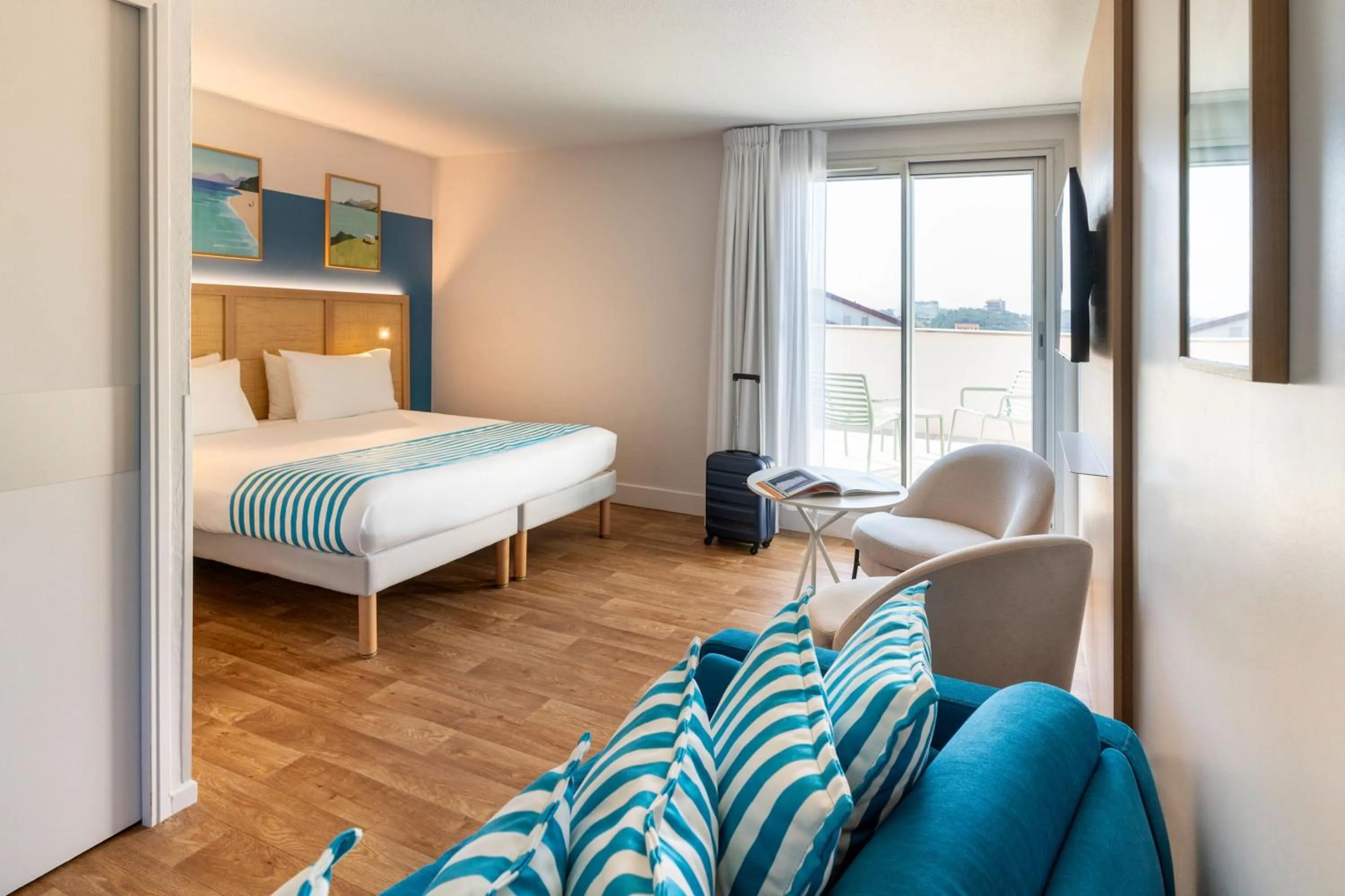 Bed in ibis Styles Biarritz Plage
