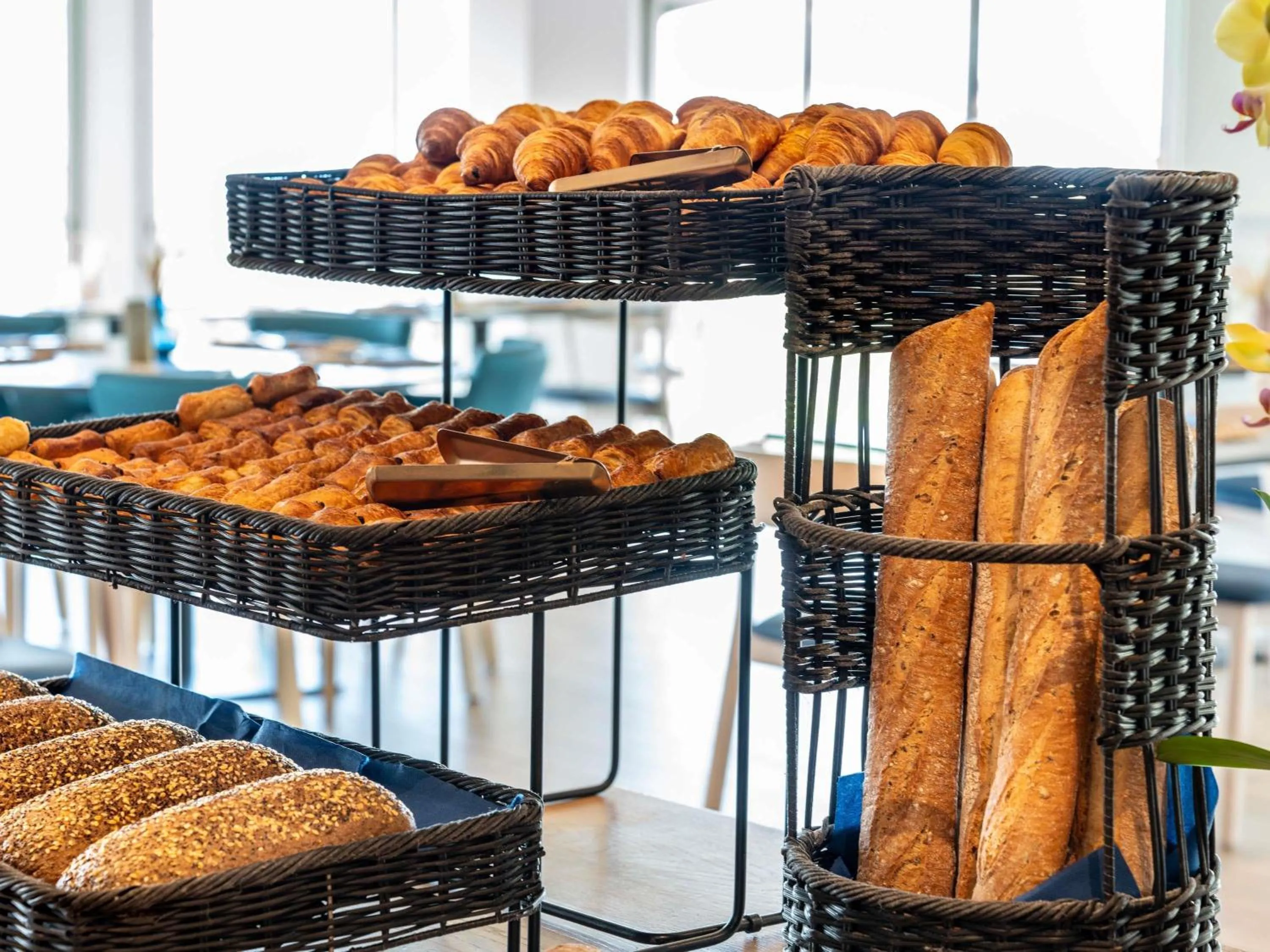 Breakfast in ibis Styles Biarritz Plage