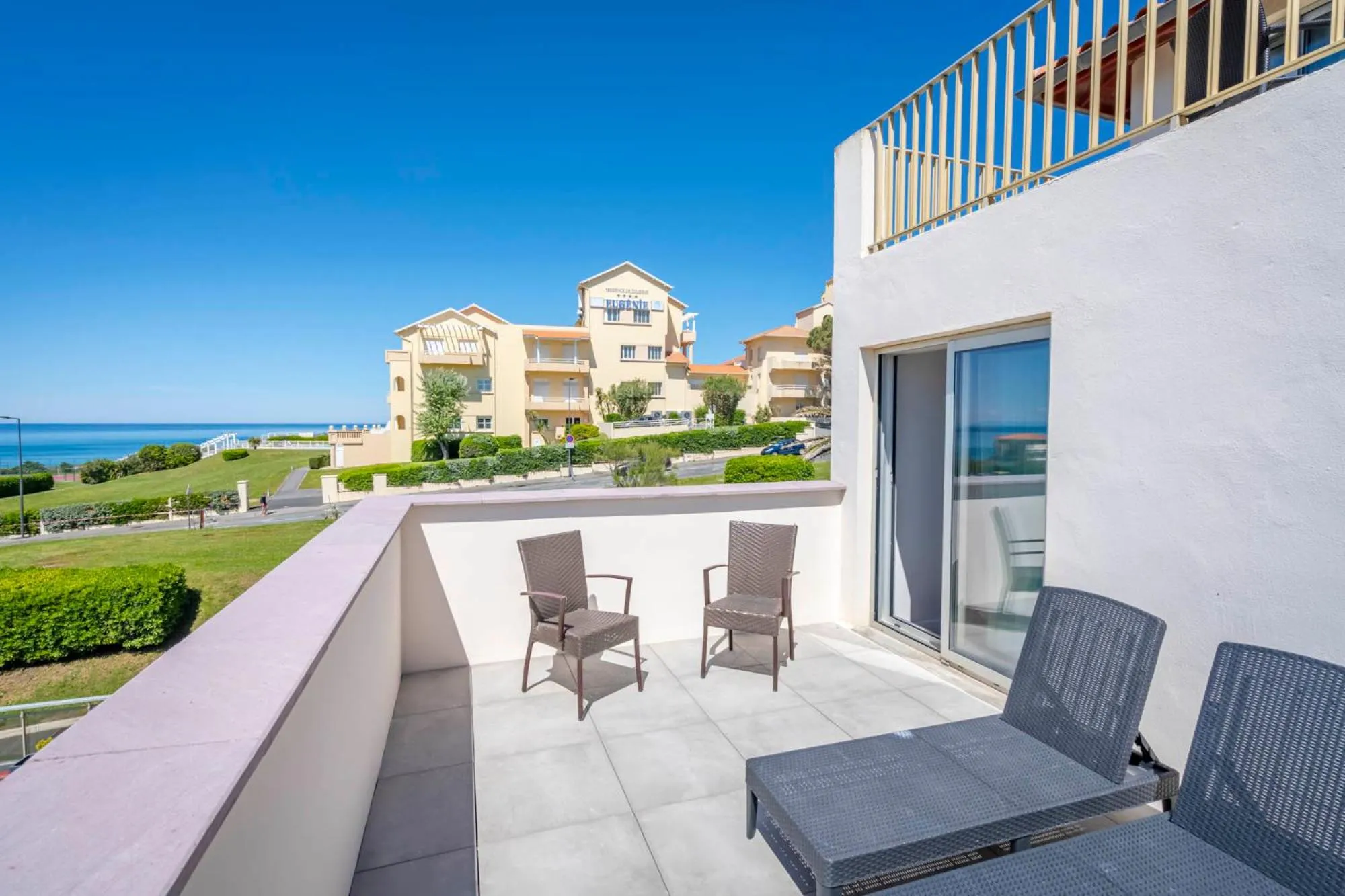 Balcony/Terrace in ibis Styles Biarritz Plage