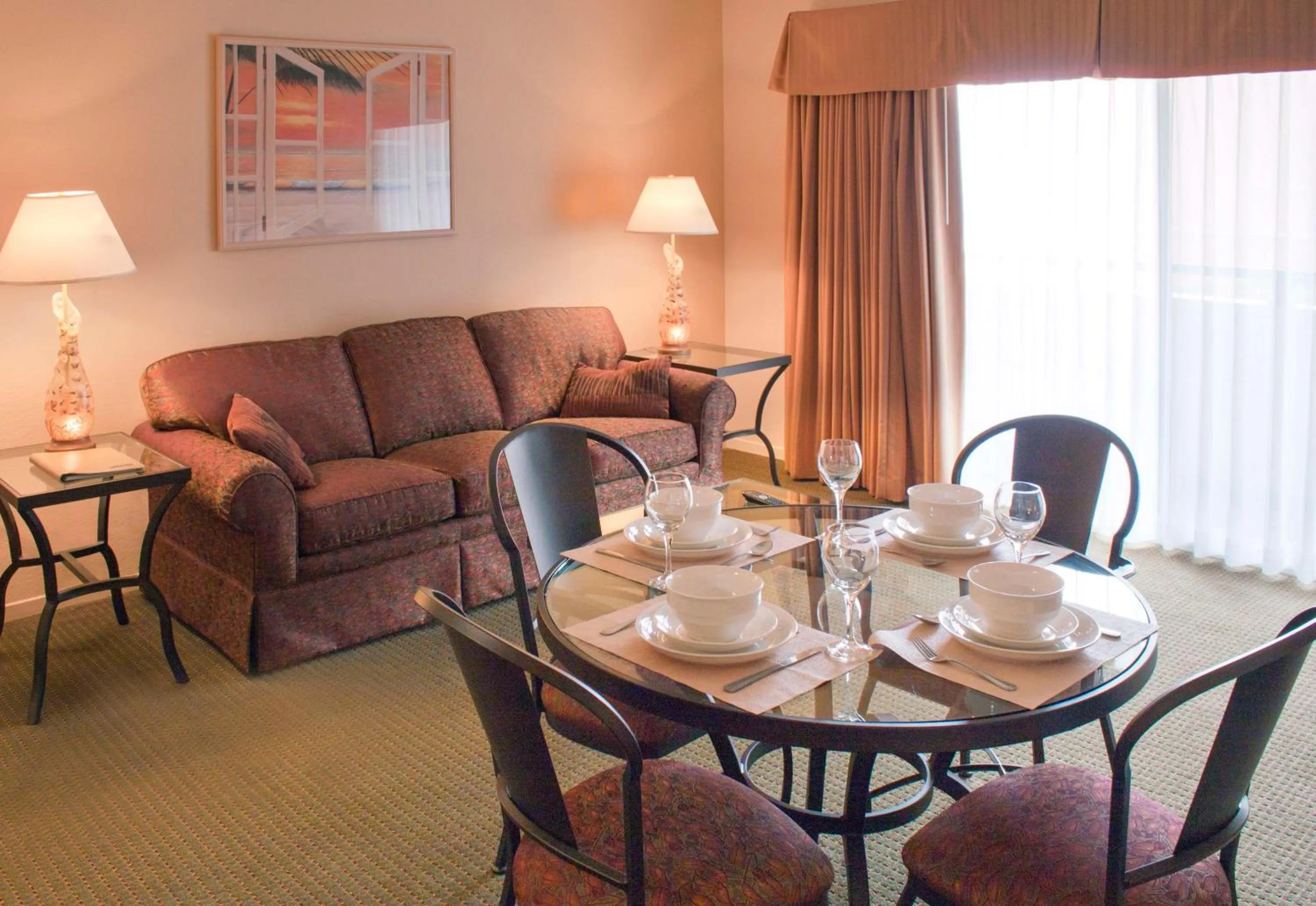 Living room in Hilton Vacation Club San Luis Bay Avila Beach