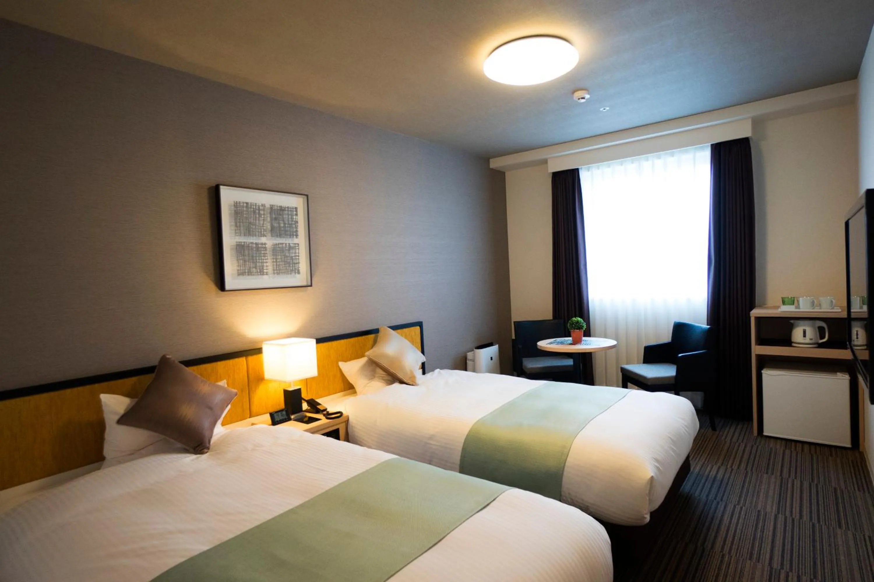 Bedroom, Bed in Hotel La'gent Plaza Hakodate Hokuto