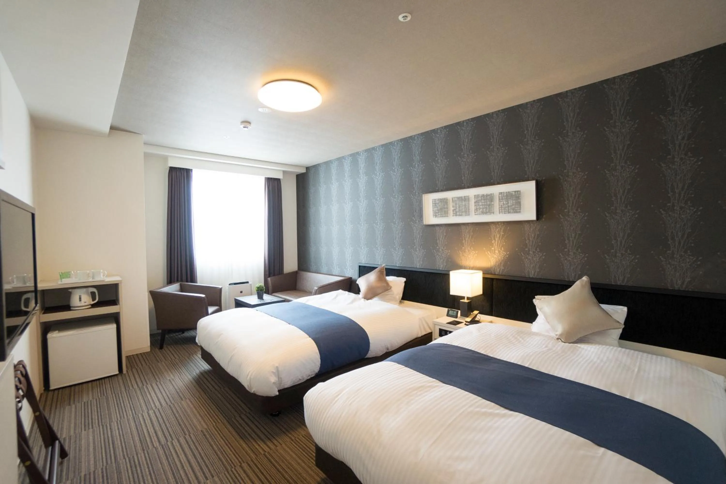 Bedroom, Bed in Hotel La'gent Plaza Hakodate Hokuto