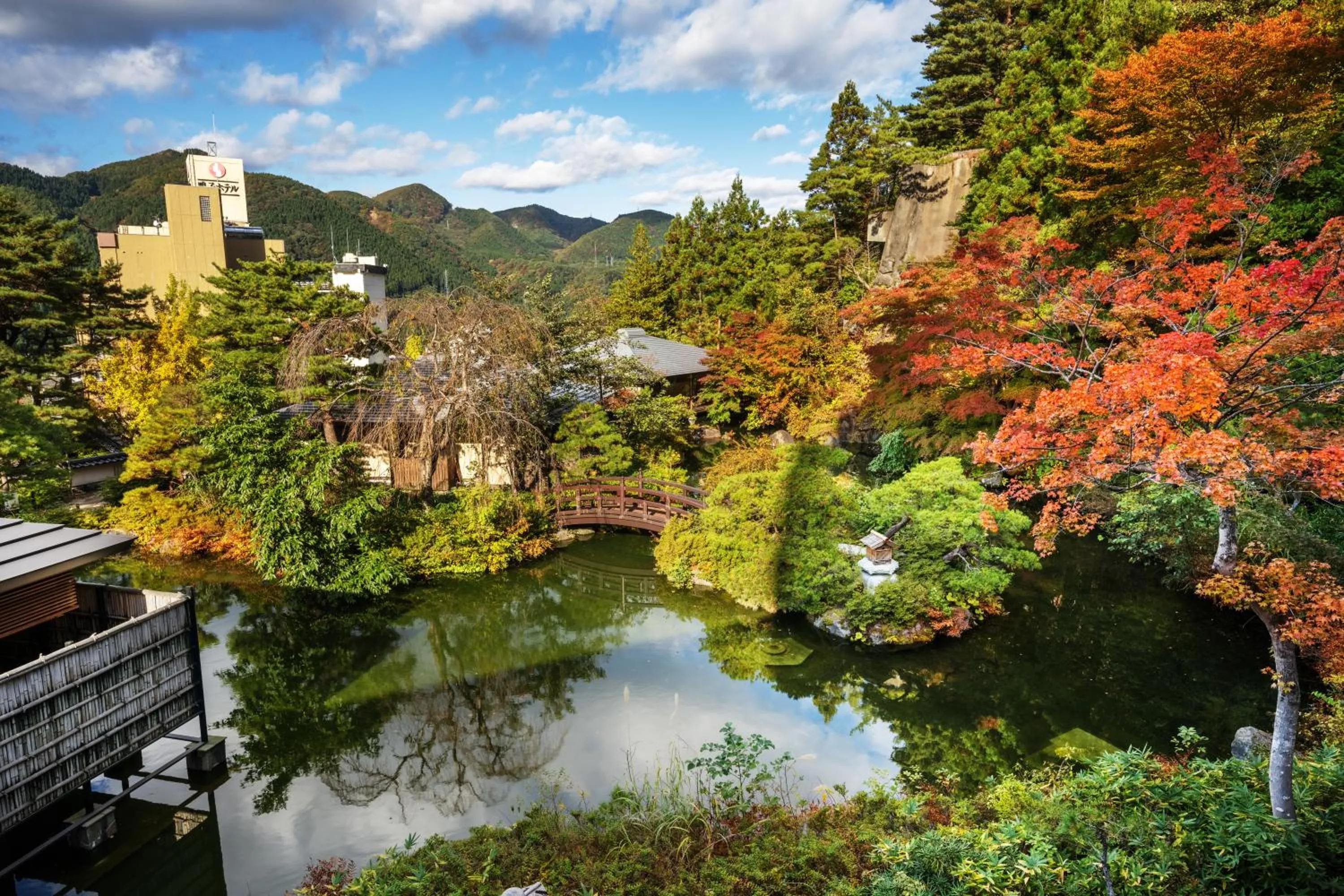 Natural landscape in Yumoto Kissho