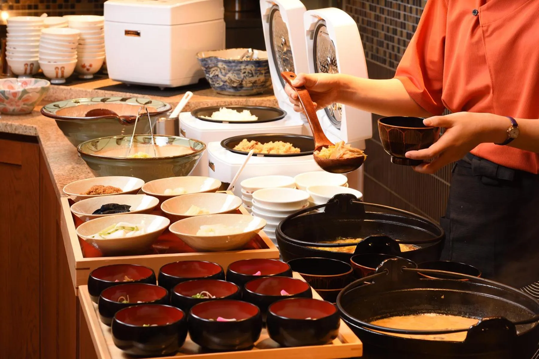 Breakfast in Yumoto Kissho