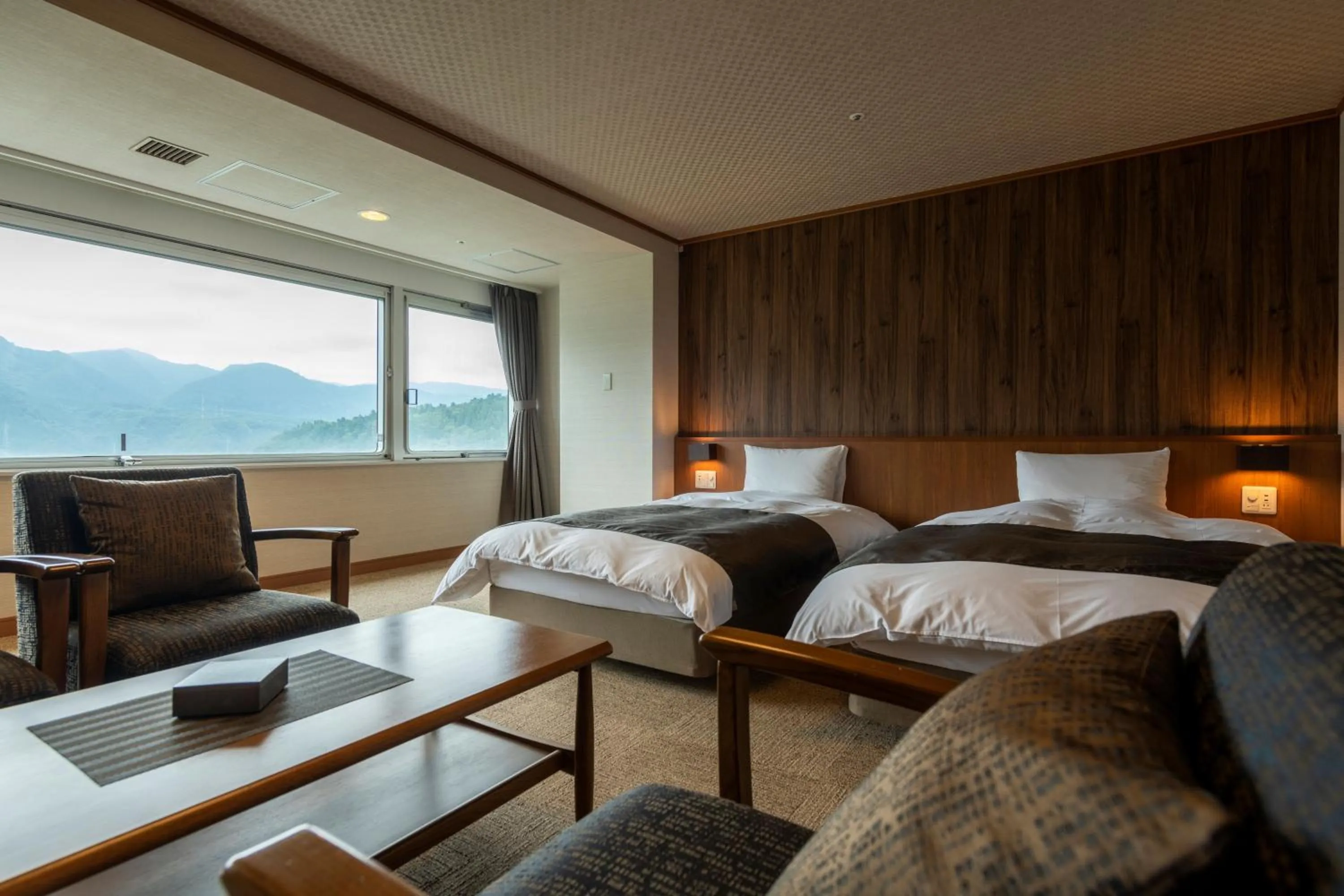 View (from property/room), Bed in Yumoto Kissho