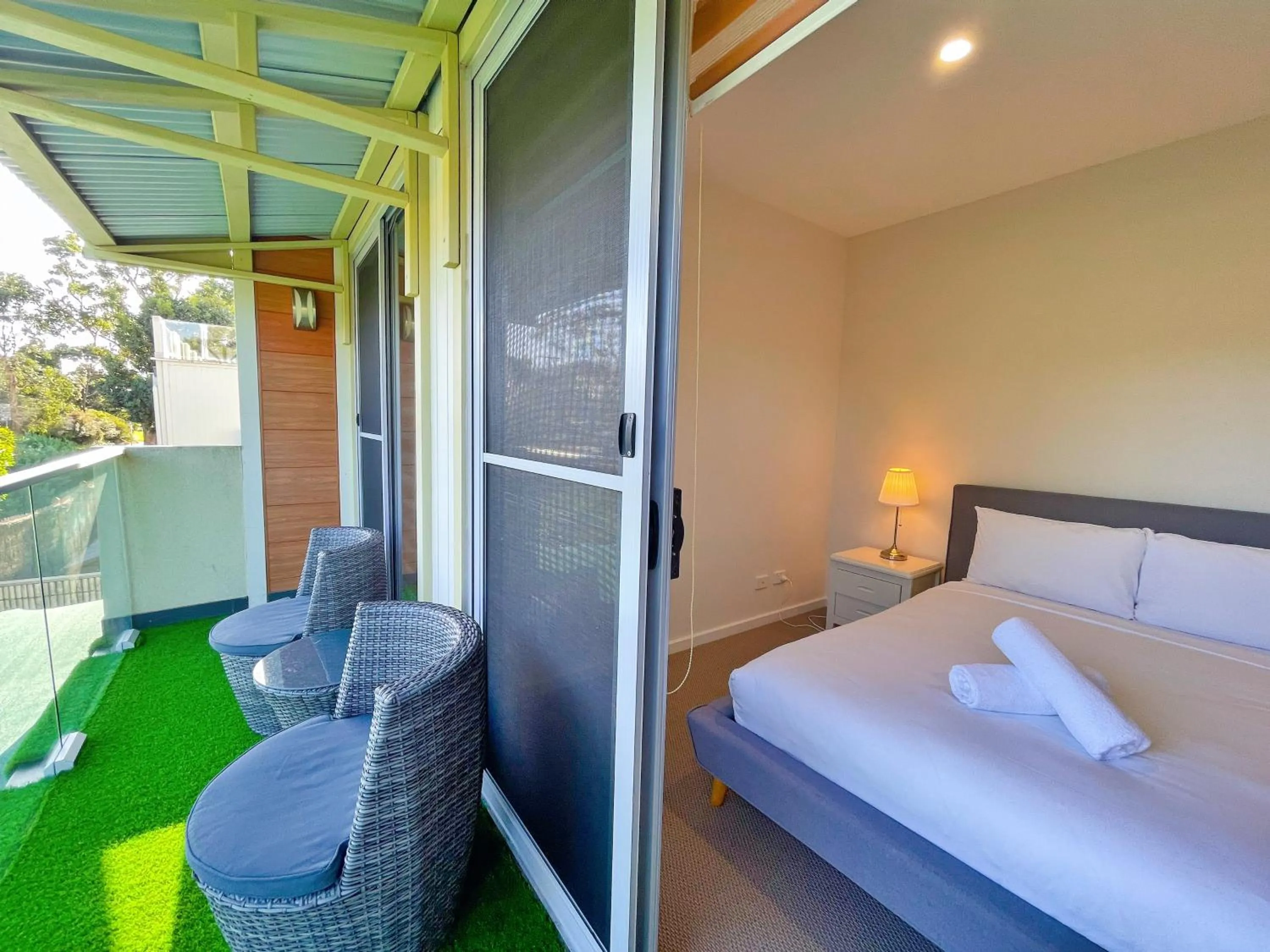 Bed in Phillip Island Towers