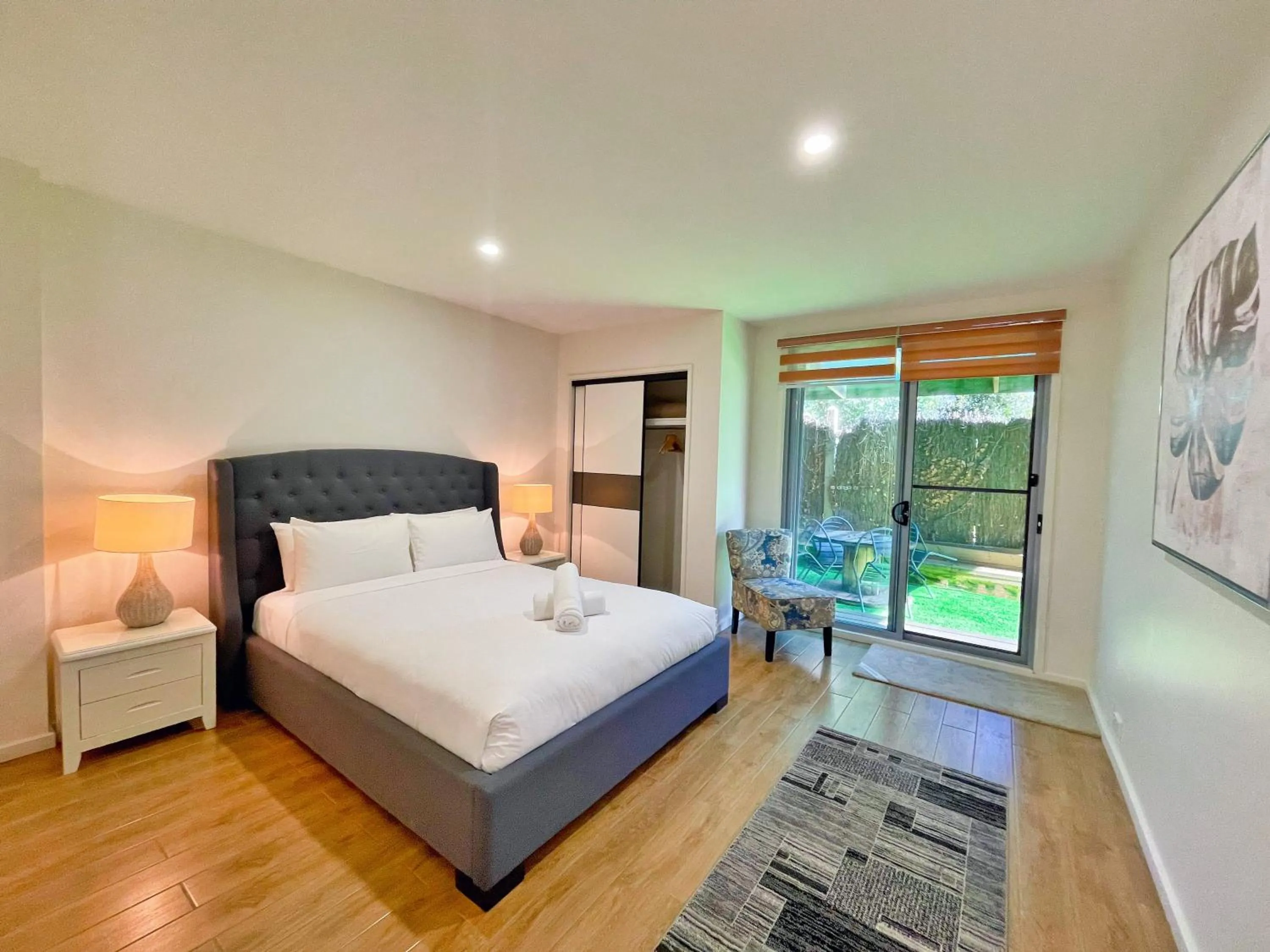 Bed in Phillip Island Towers