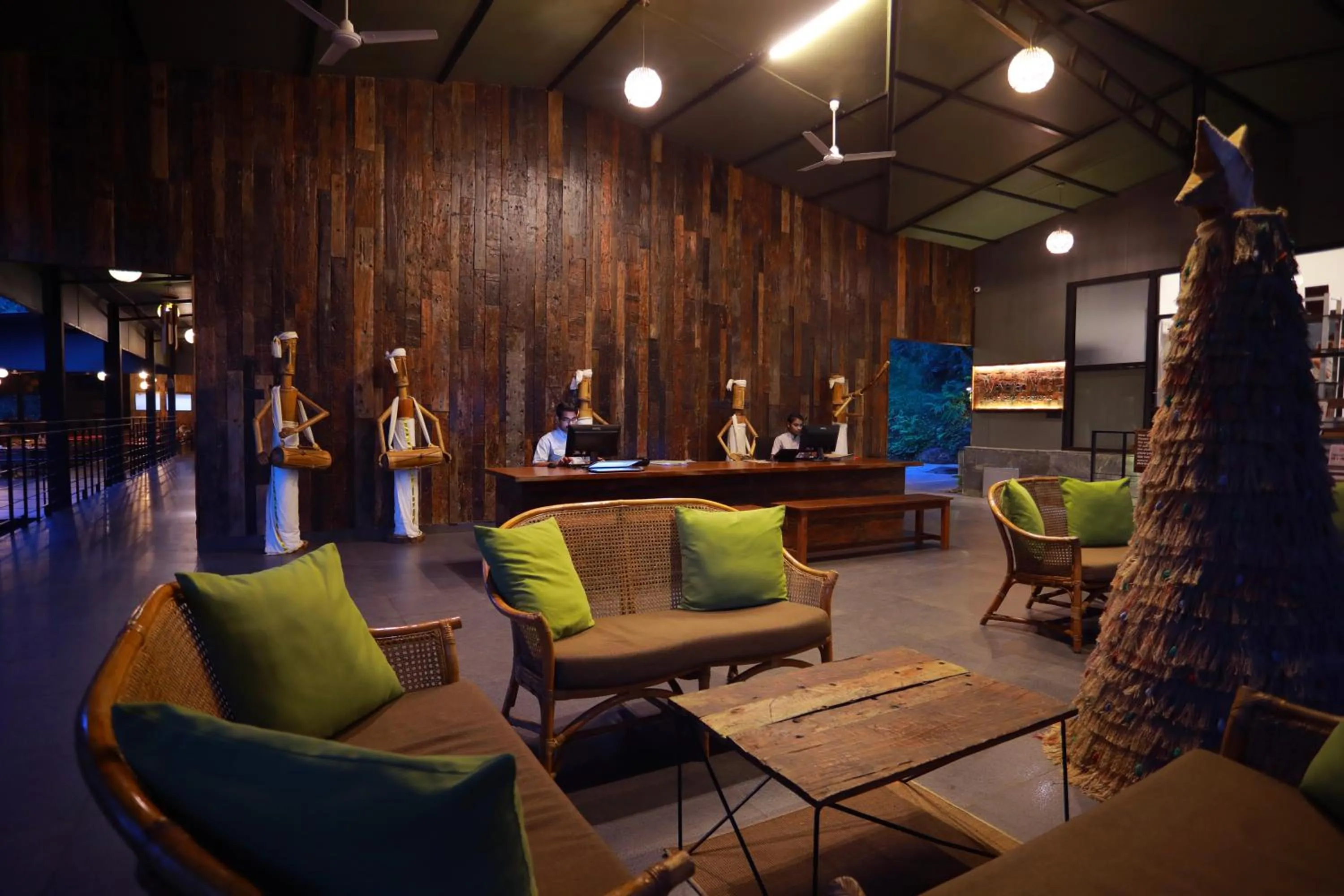 Lobby or reception in Wayanad Wild - A CGH Earth Experience