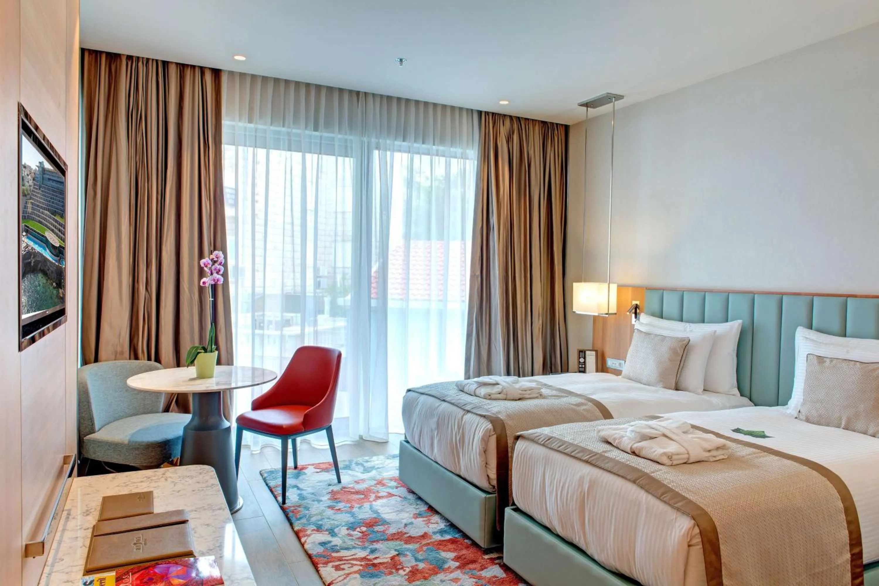 Bedroom, Bed in Rixos Premium Dubrovnik