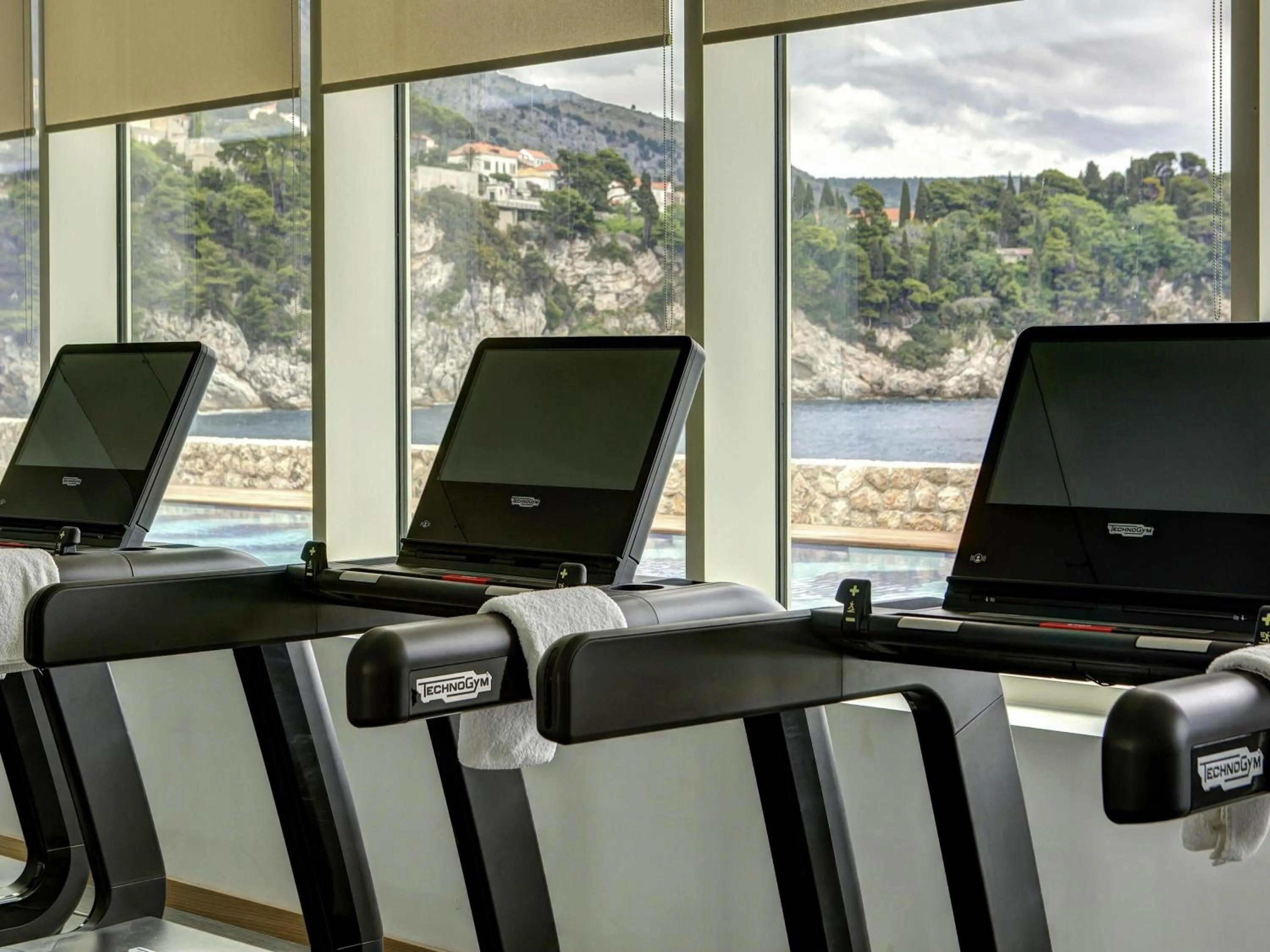 Fitness centre/facilities in Rixos Premium Dubrovnik