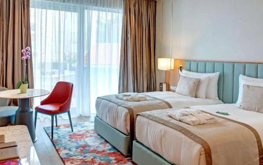 Bed in Rixos Premium Dubrovnik