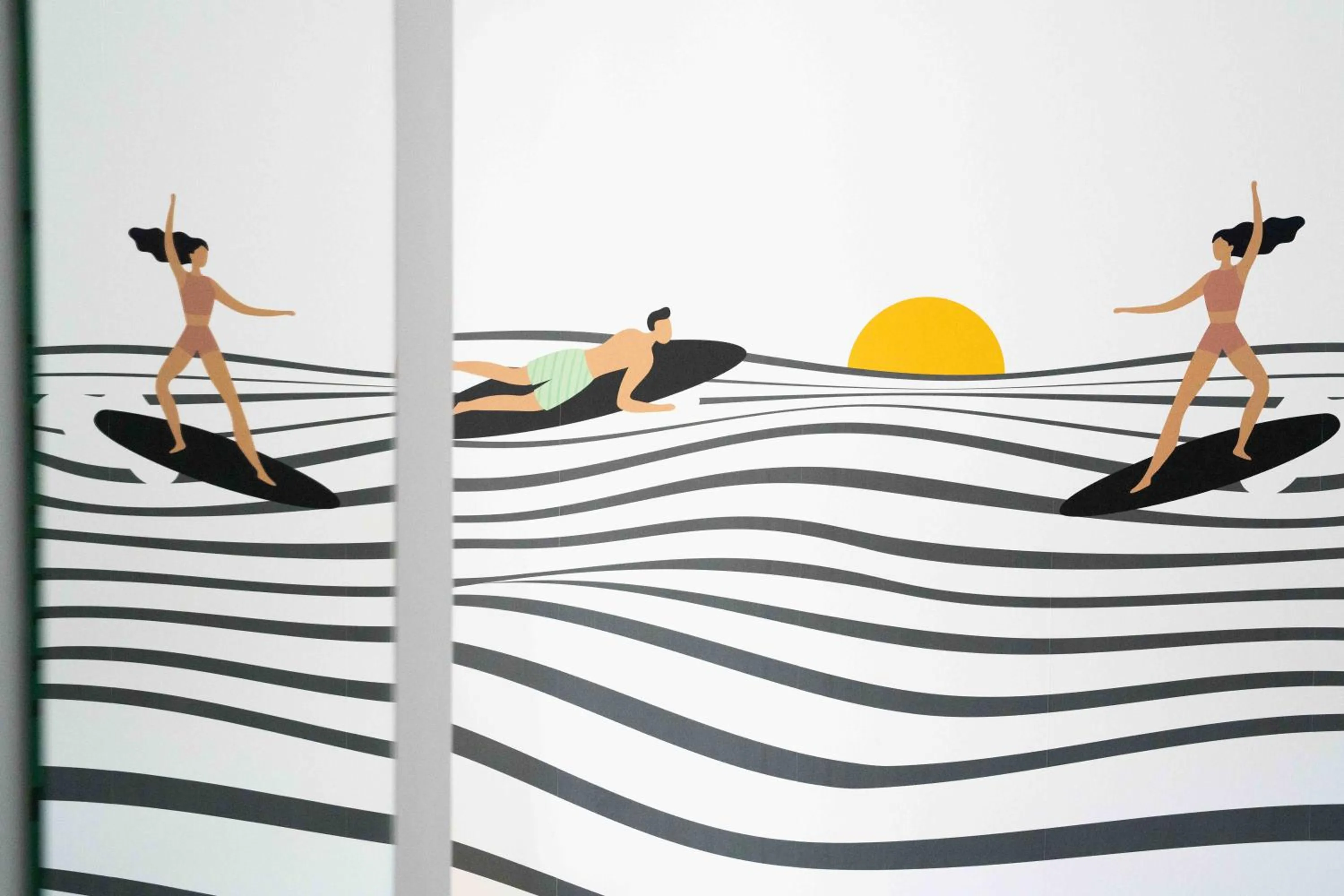 Decorative detail in Hotel Txutxu-Mutxu