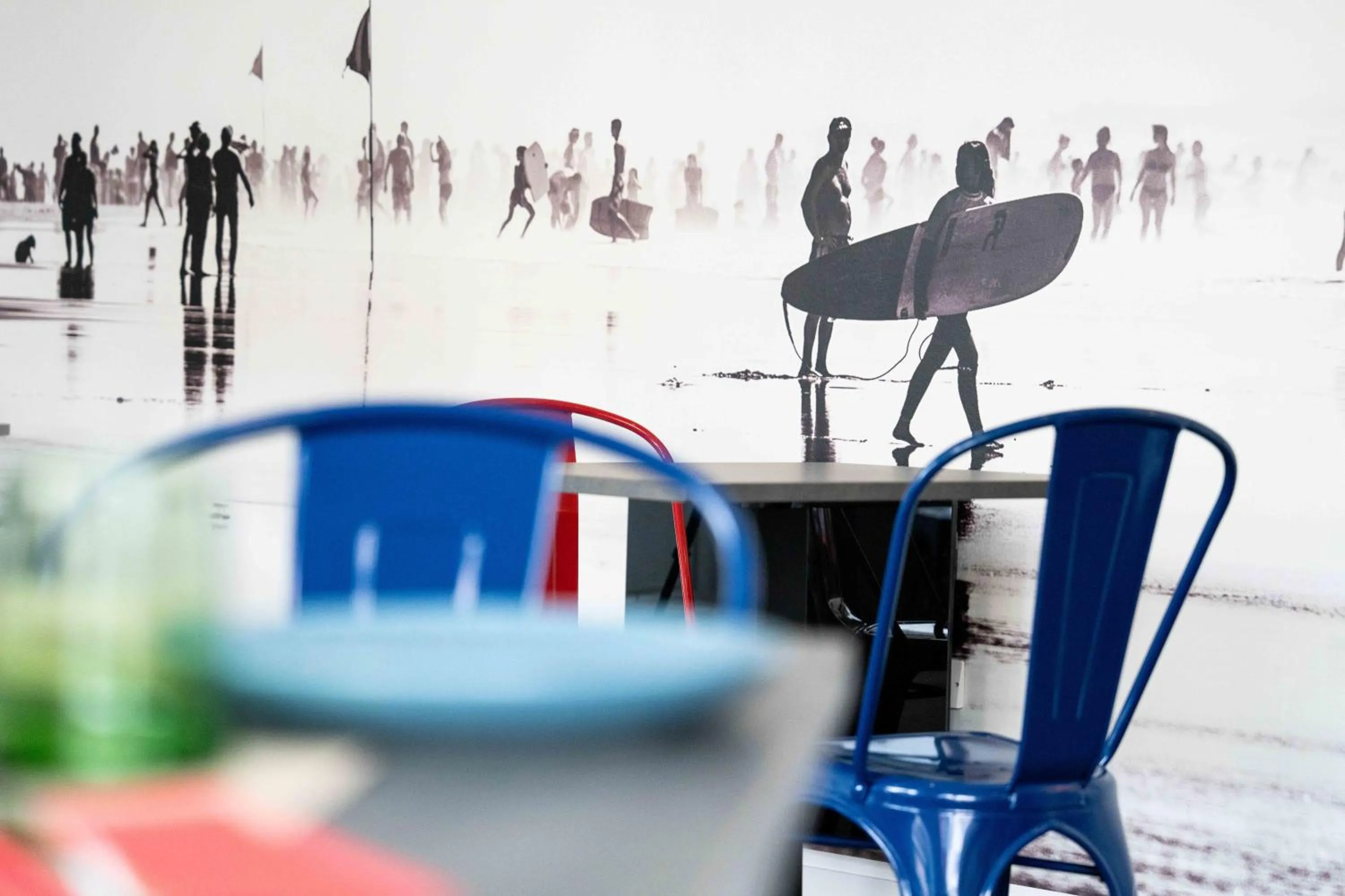 Dining area in Hotel Txutxu-Mutxu