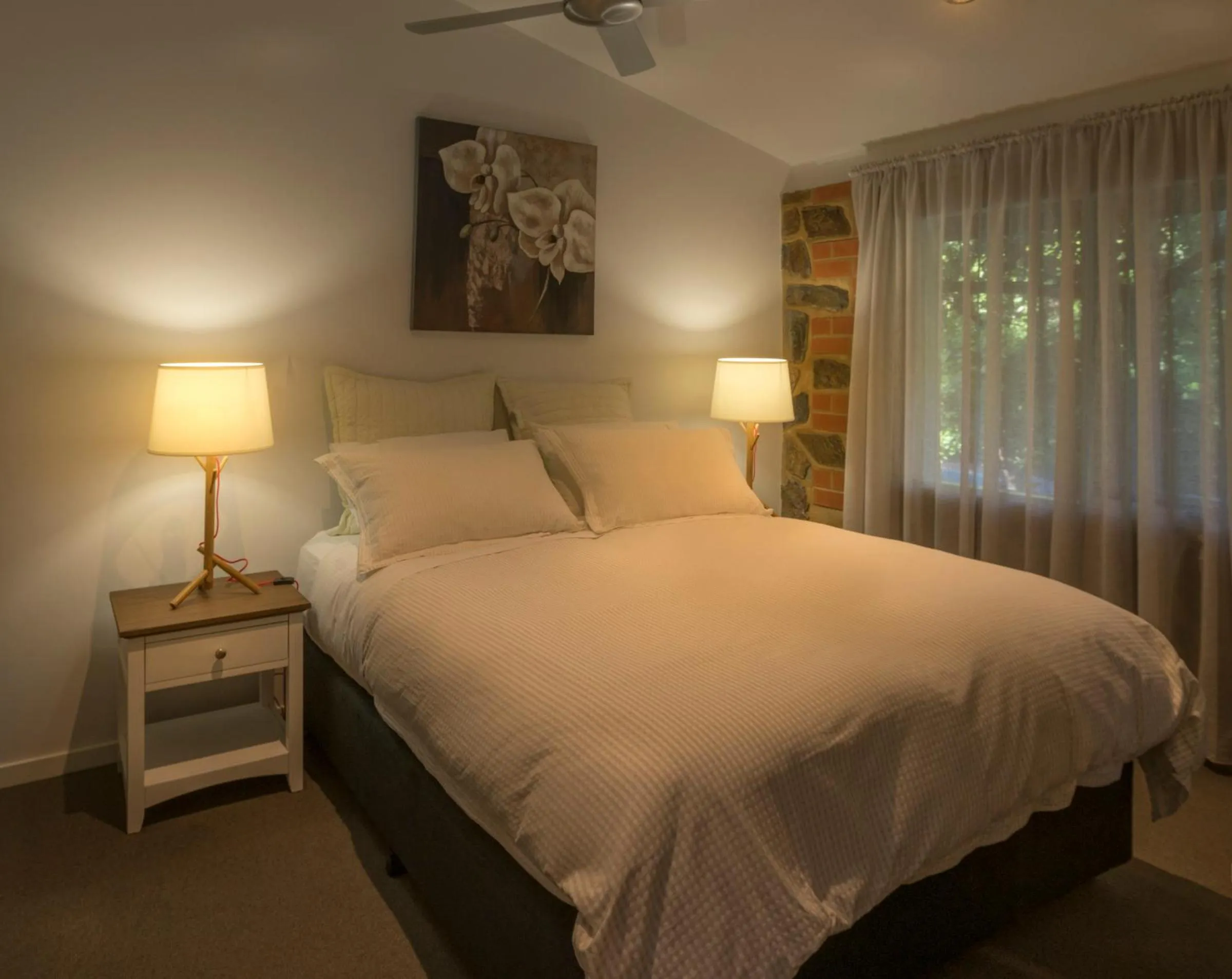 Bedroom, Bed in Bright Mystic Valley