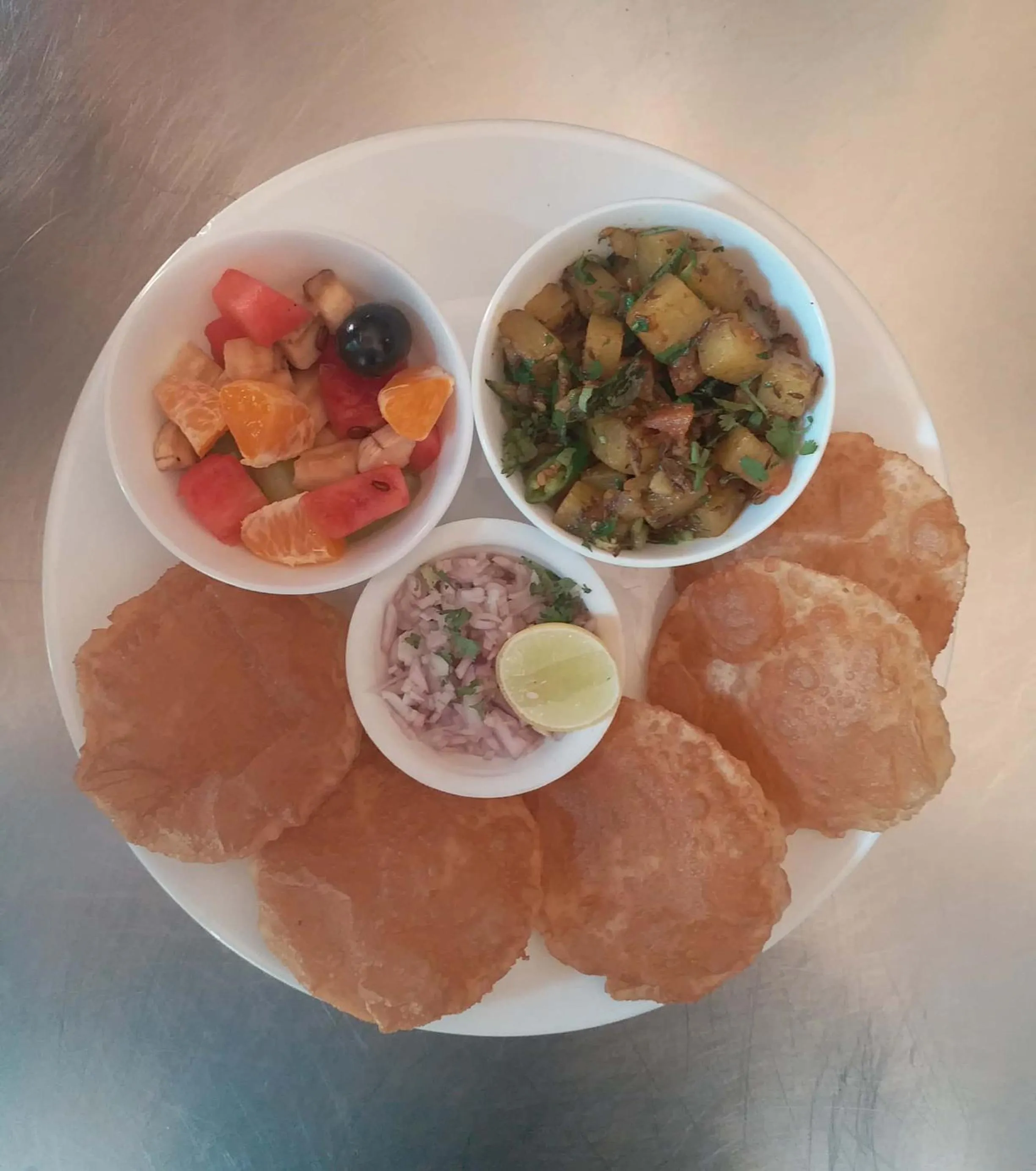 Breakfast in Dhuri Resort