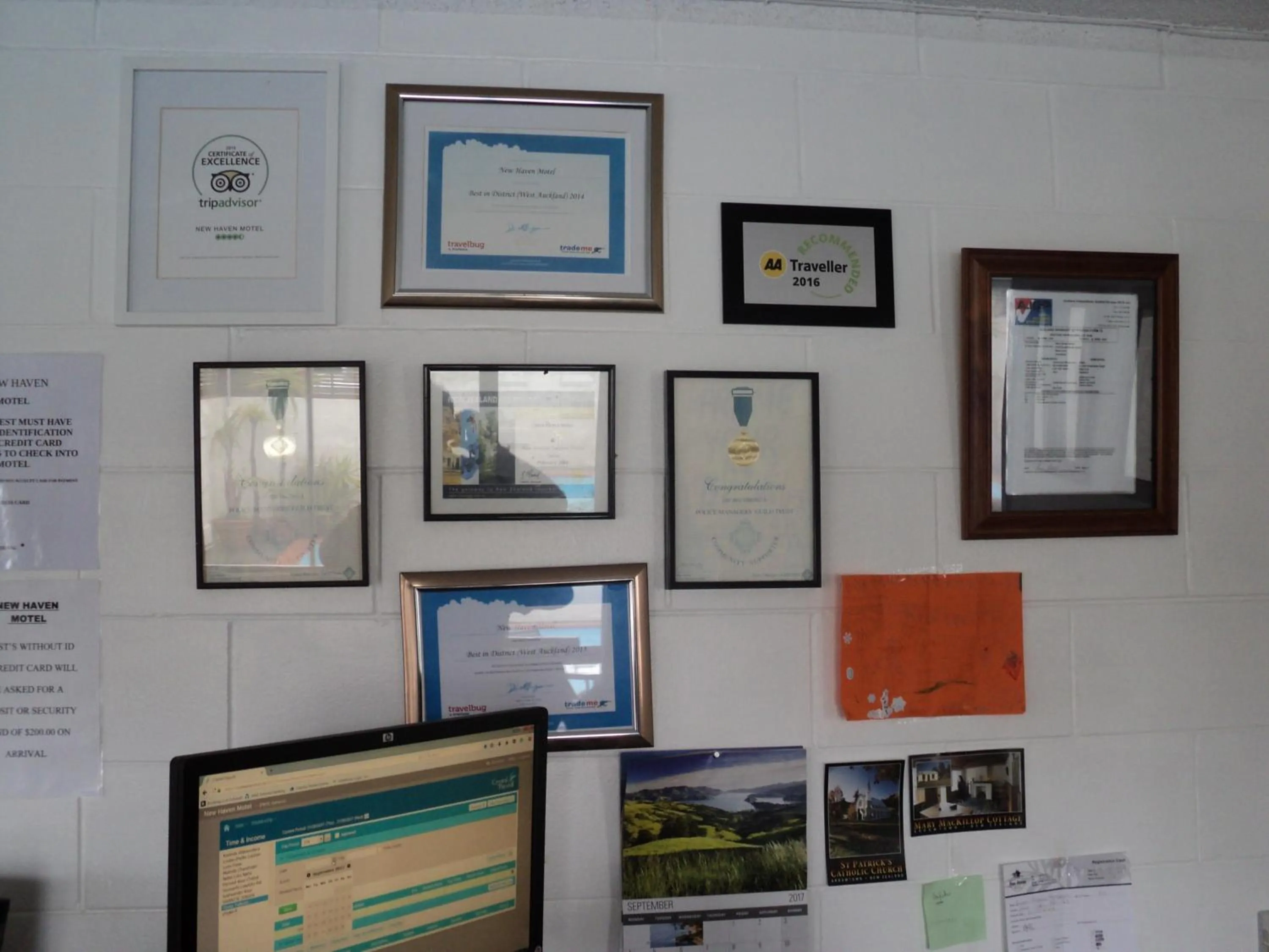 Property building in New Haven Motel