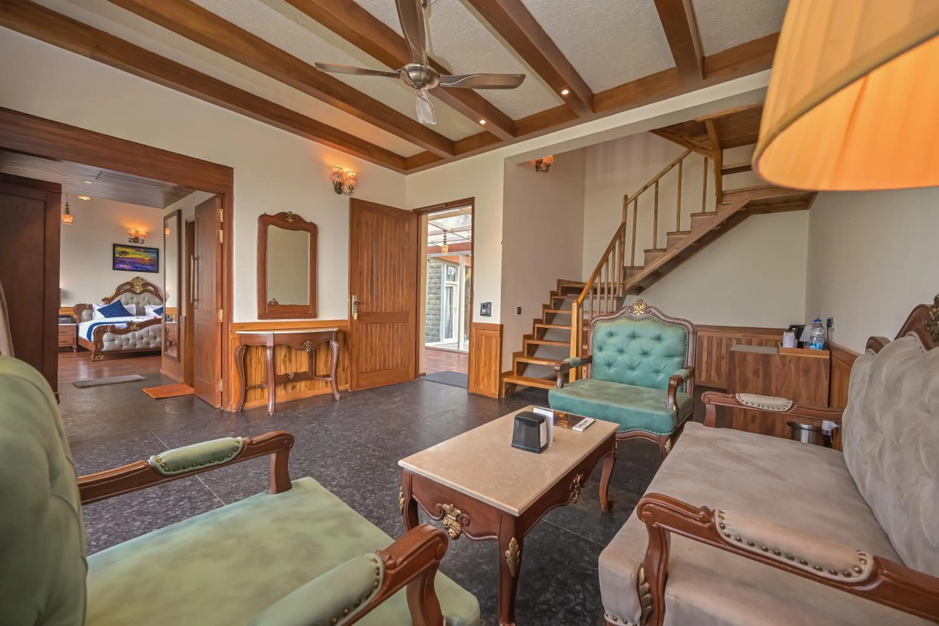 Living room in Jungle Lodge Resort