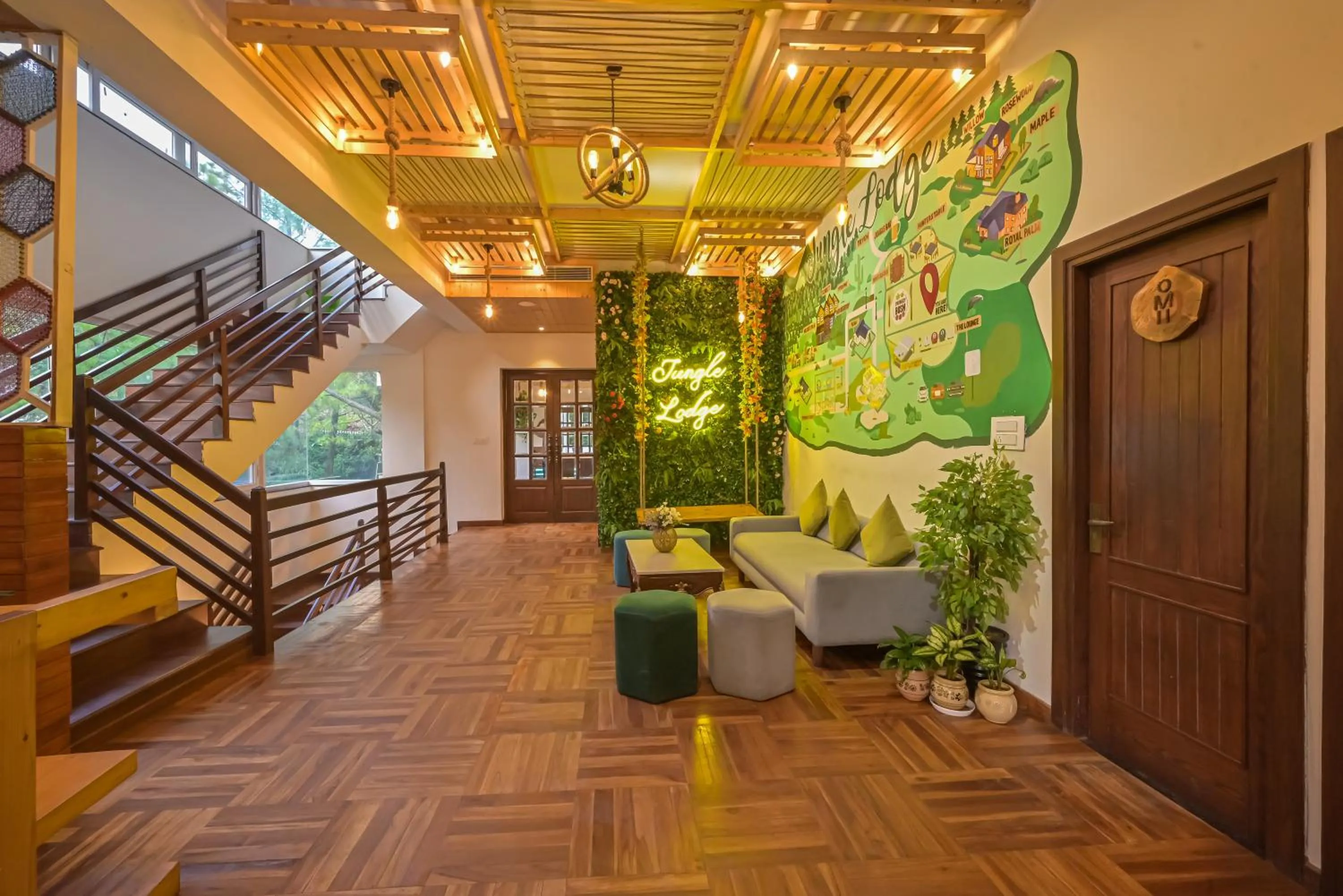 Lobby or reception in Jungle Lodge Resort