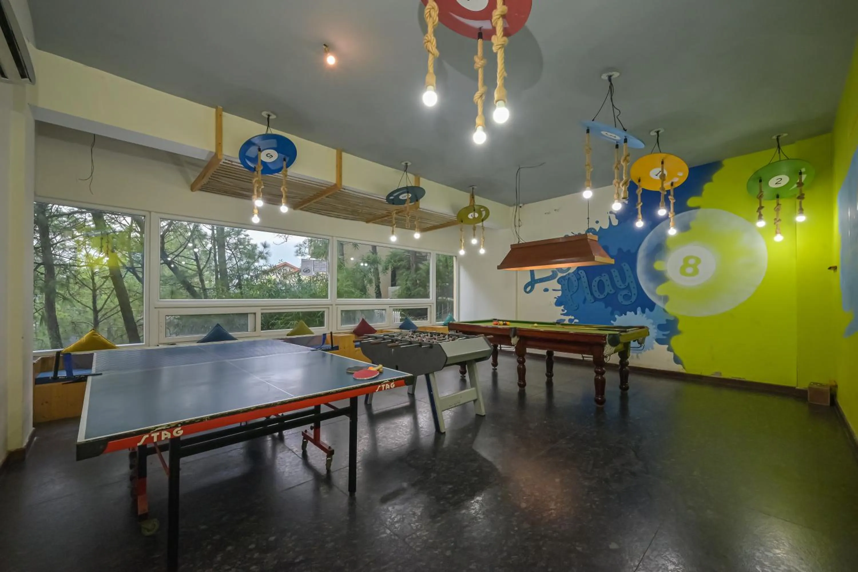 Game Room in Jungle Lodge Resort