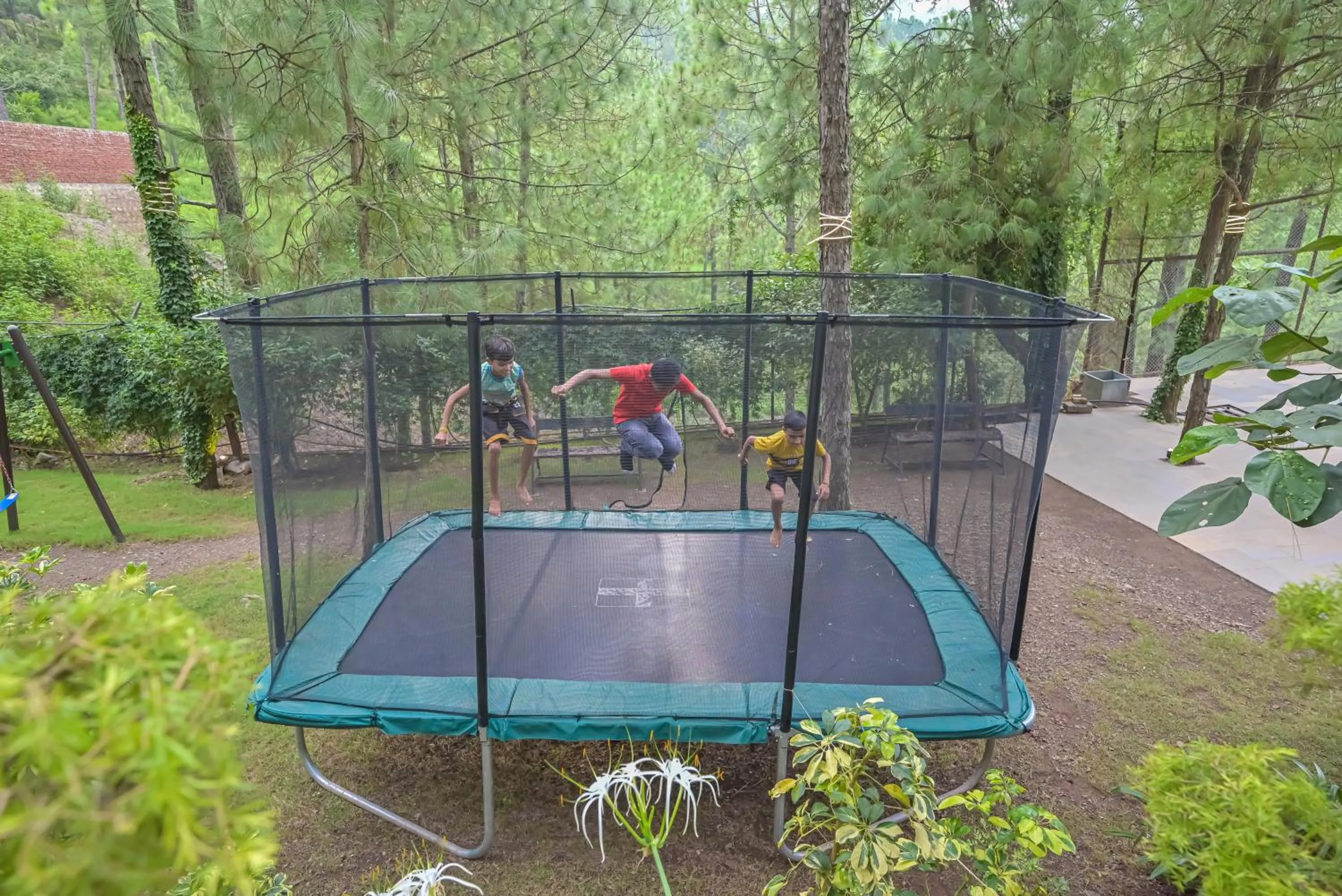 Children play ground in Jungle Lodge Resort