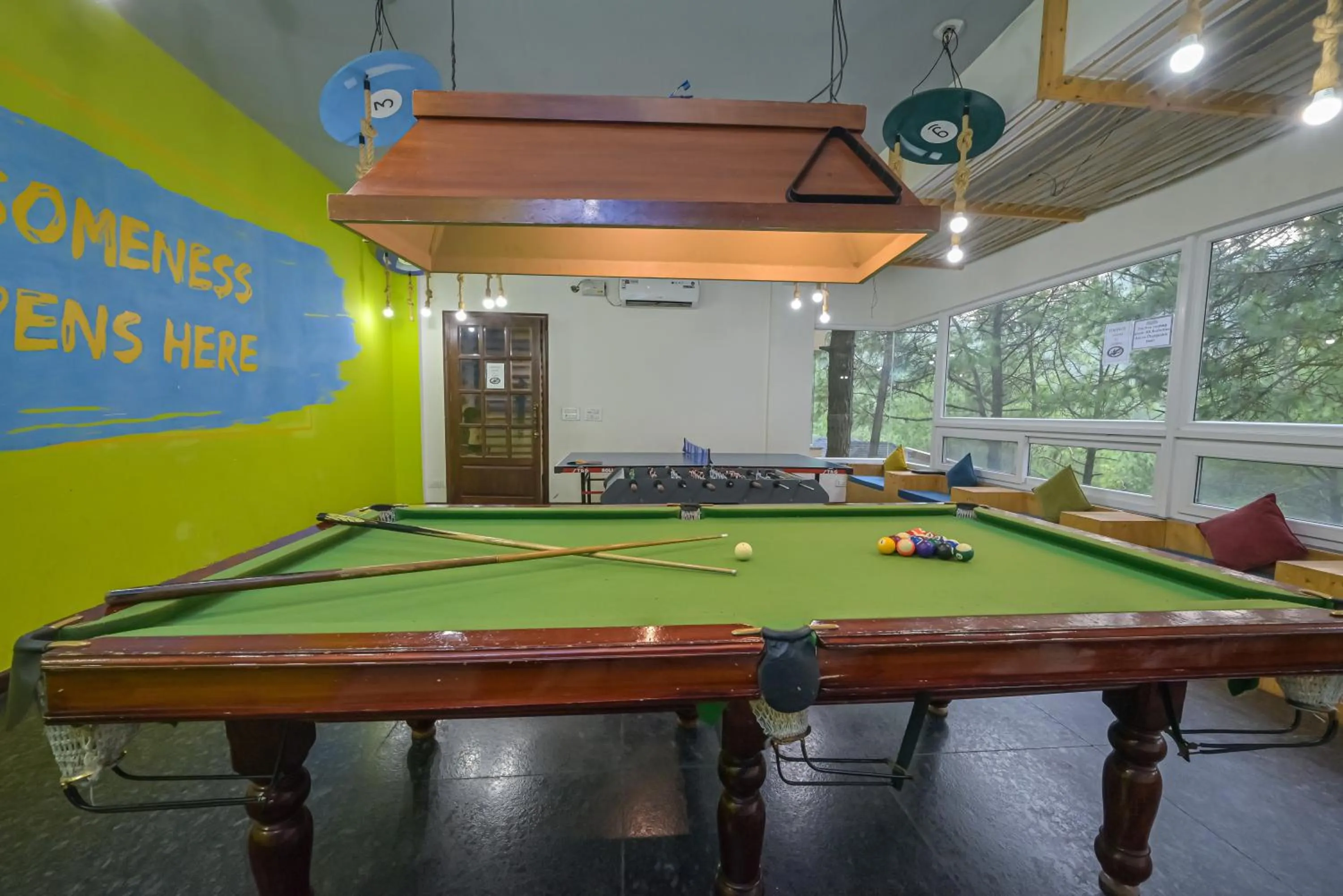 Game Room in Jungle Lodge Resort