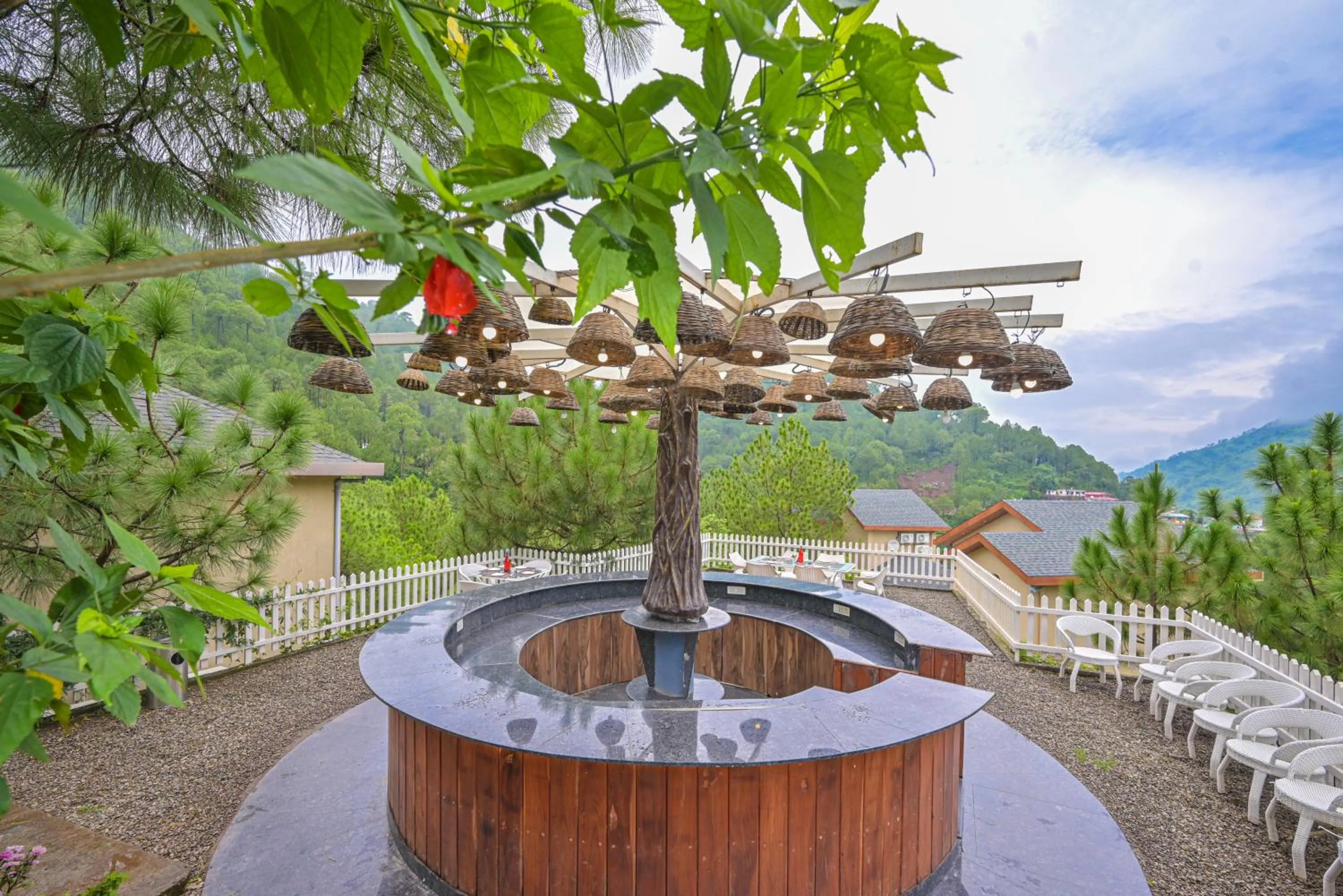 Property building in Jungle Lodge Resort