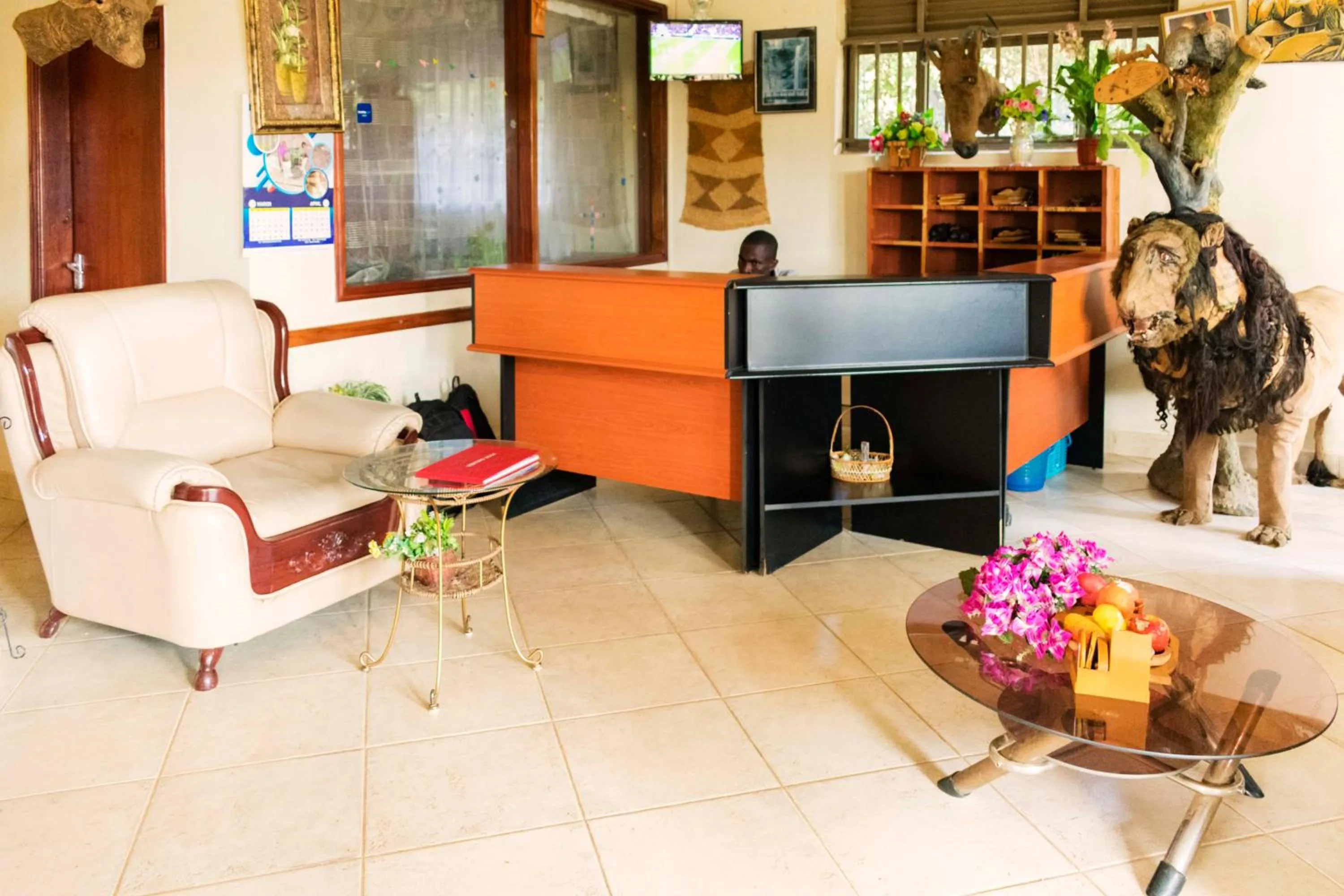 Lobby or reception in Meliva Guest House Mbarara
