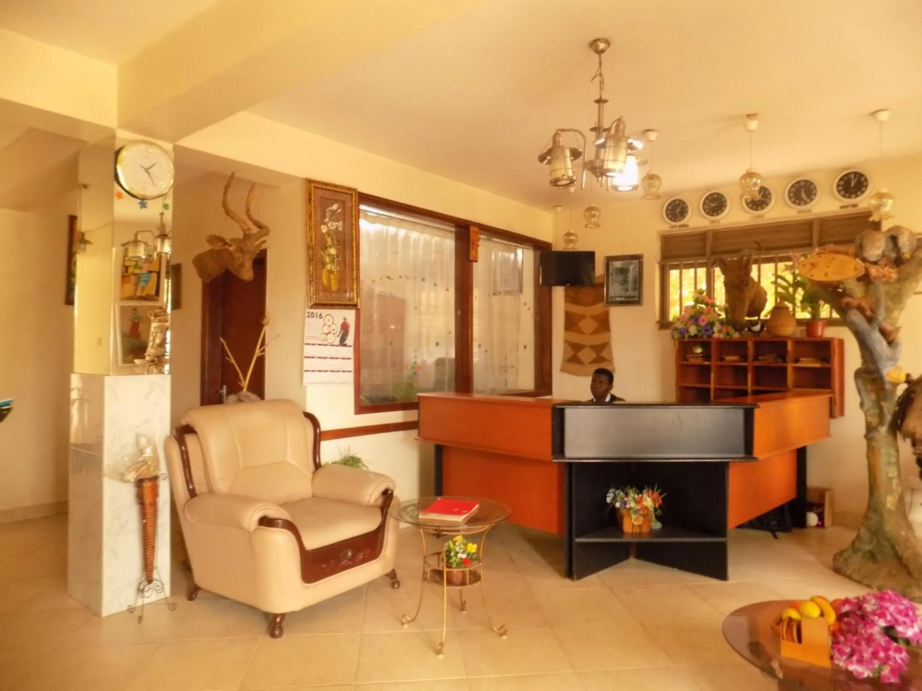 Lobby or reception in Meliva Guest House Mbarara