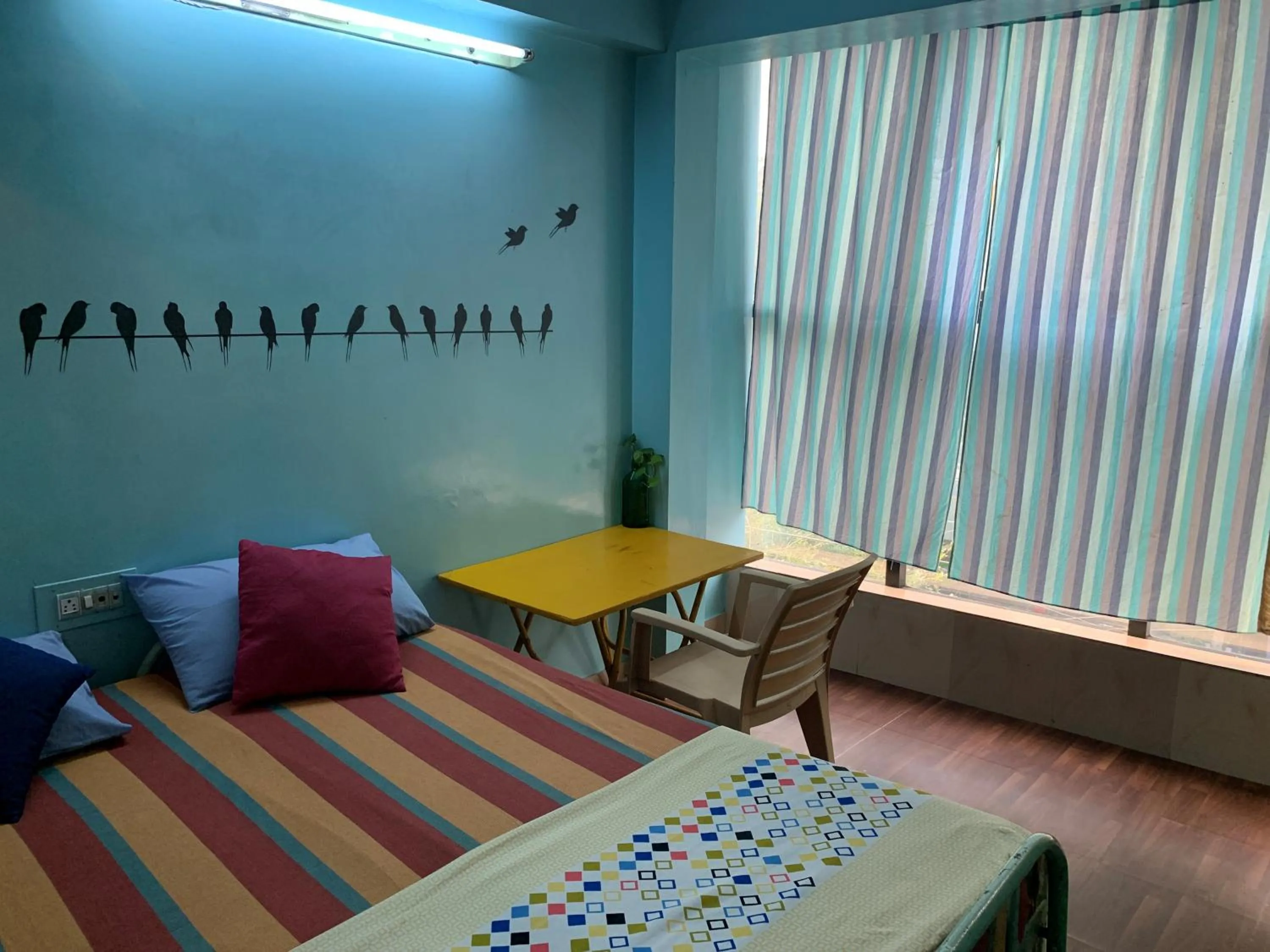 Bedroom, Bed in The Little Blue Window Hostel