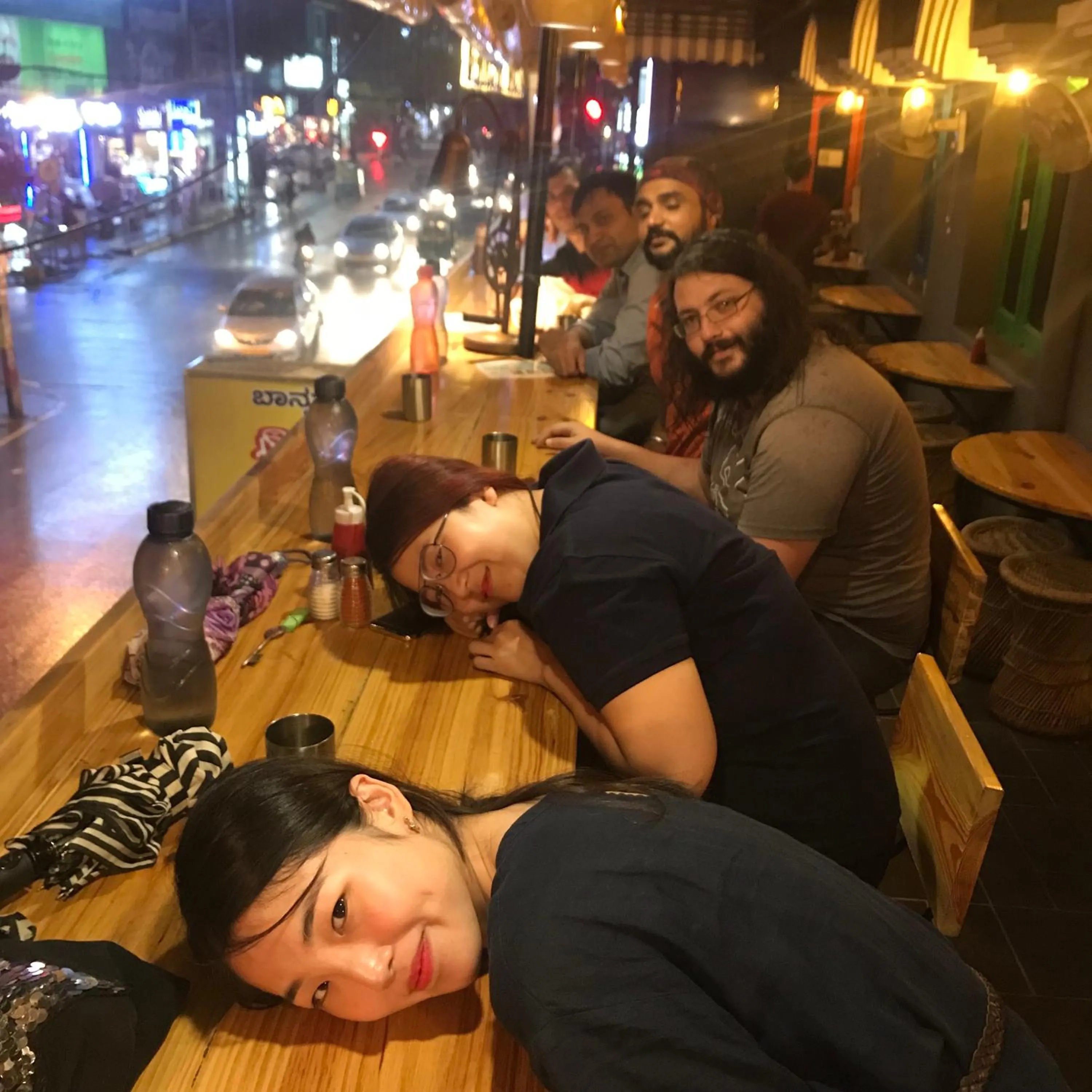 Off site in The Little Blue Window Hostel