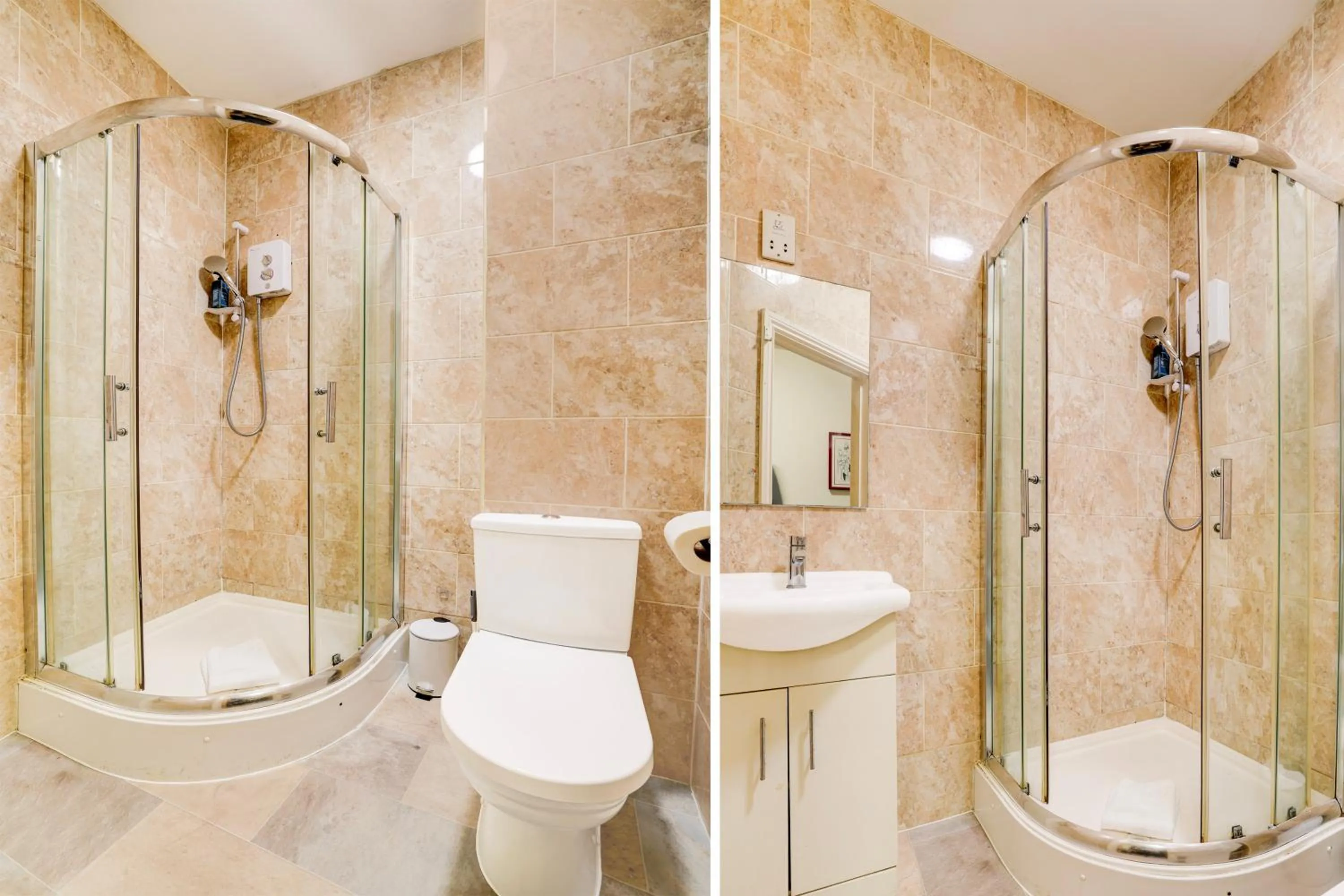 Bathroom in Belvilla Ilford Hill Hotel London